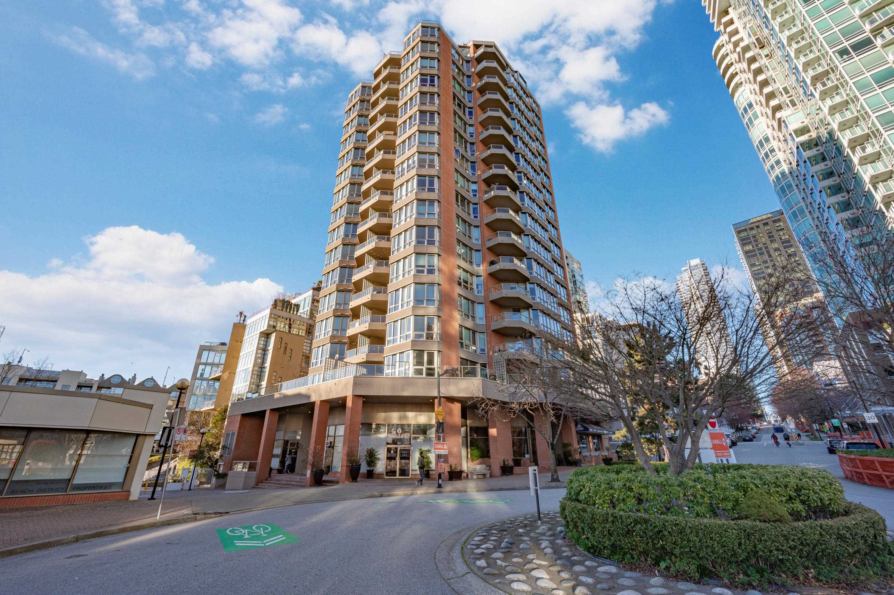 1202-1625 HORNBY STREET, Vancouver, British Columbia, 2 Bedrooms Bedrooms, ,2 BathroomsBathrooms,Residential Attached,For Sale,R2872329