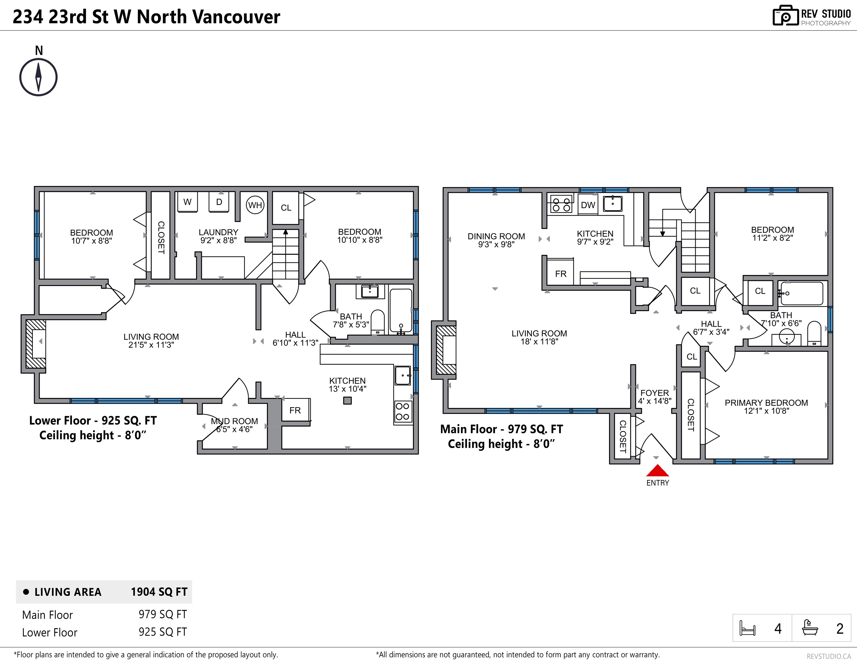 234 23RD, British Columbia V7M 2B3, 4 Bedrooms Bedrooms, ,2 BathroomsBathrooms,Residential Detached,For Sale,23RD,R2872411