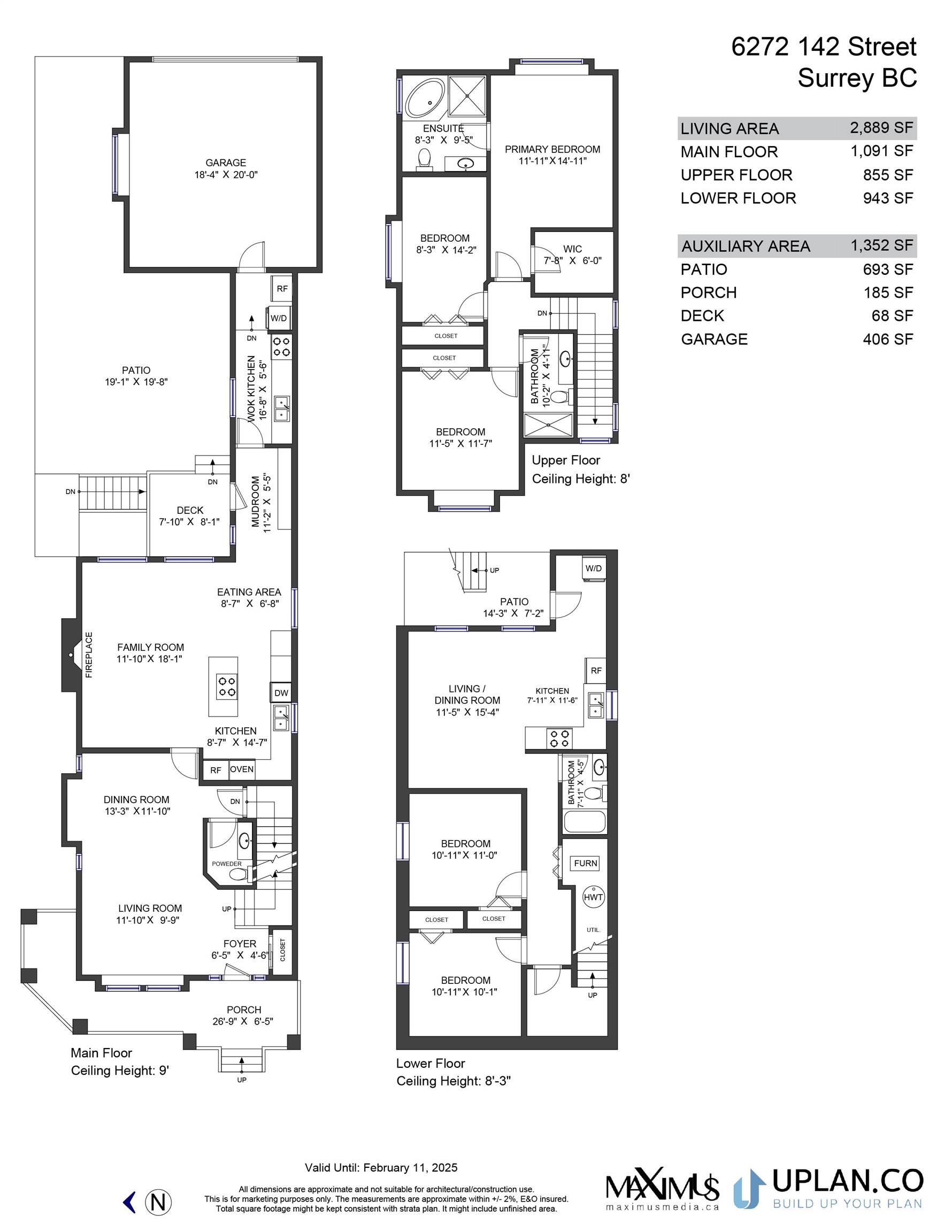 6272 142 STREET, Surrey, British Columbia, 5 Bedrooms Bedrooms, ,4 BathroomsBathrooms,Residential Detached,For Sale,R2872607