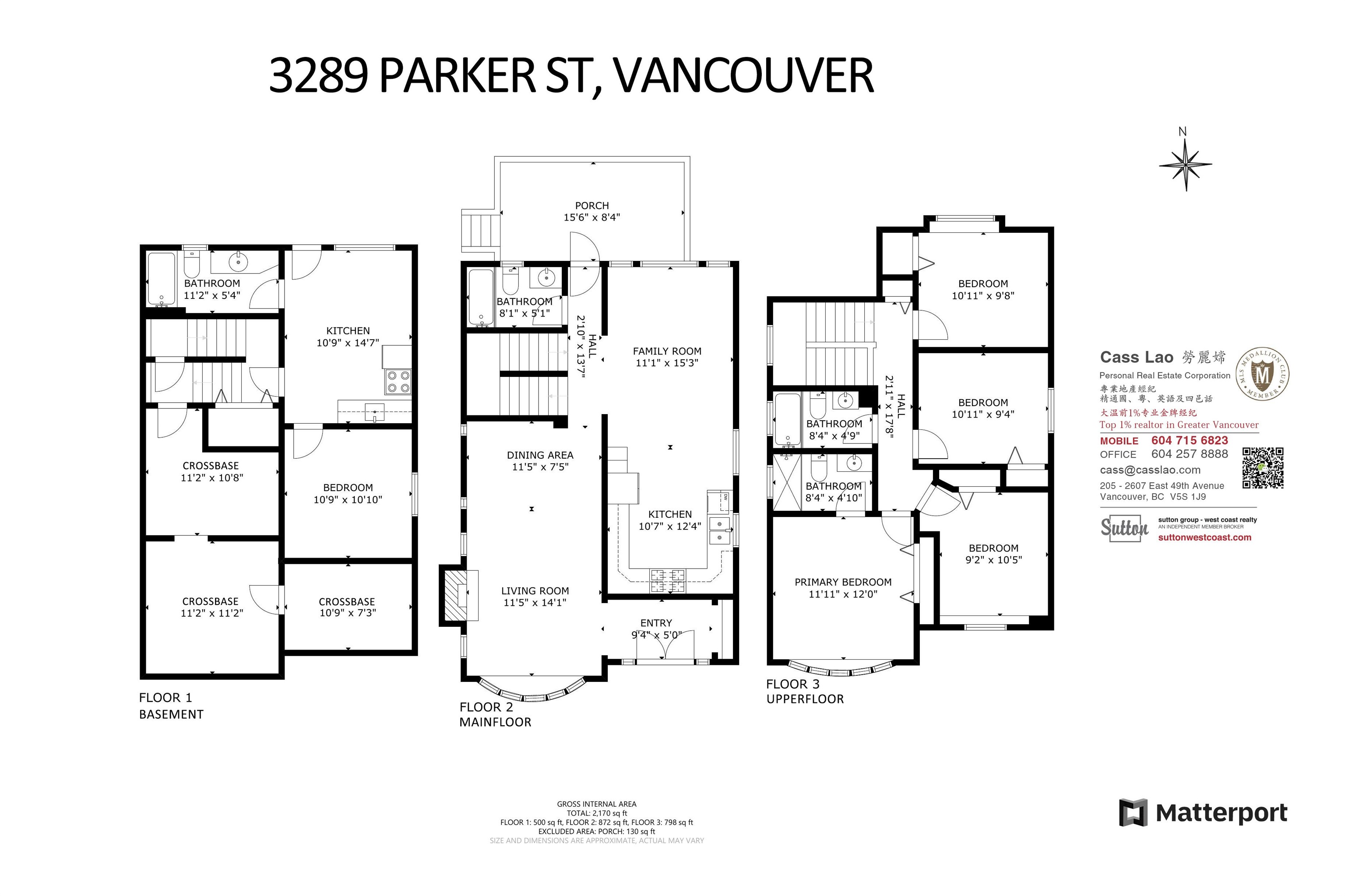 3289 PARKER STREET, Vancouver, British Columbia V5K 2V7 R2872856