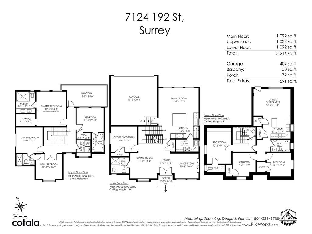 7124 192 STREET, Surrey, British Columbia, 7 Bedrooms Bedrooms, ,6 BathroomsBathrooms,Residential Detached,For Sale,R2873713