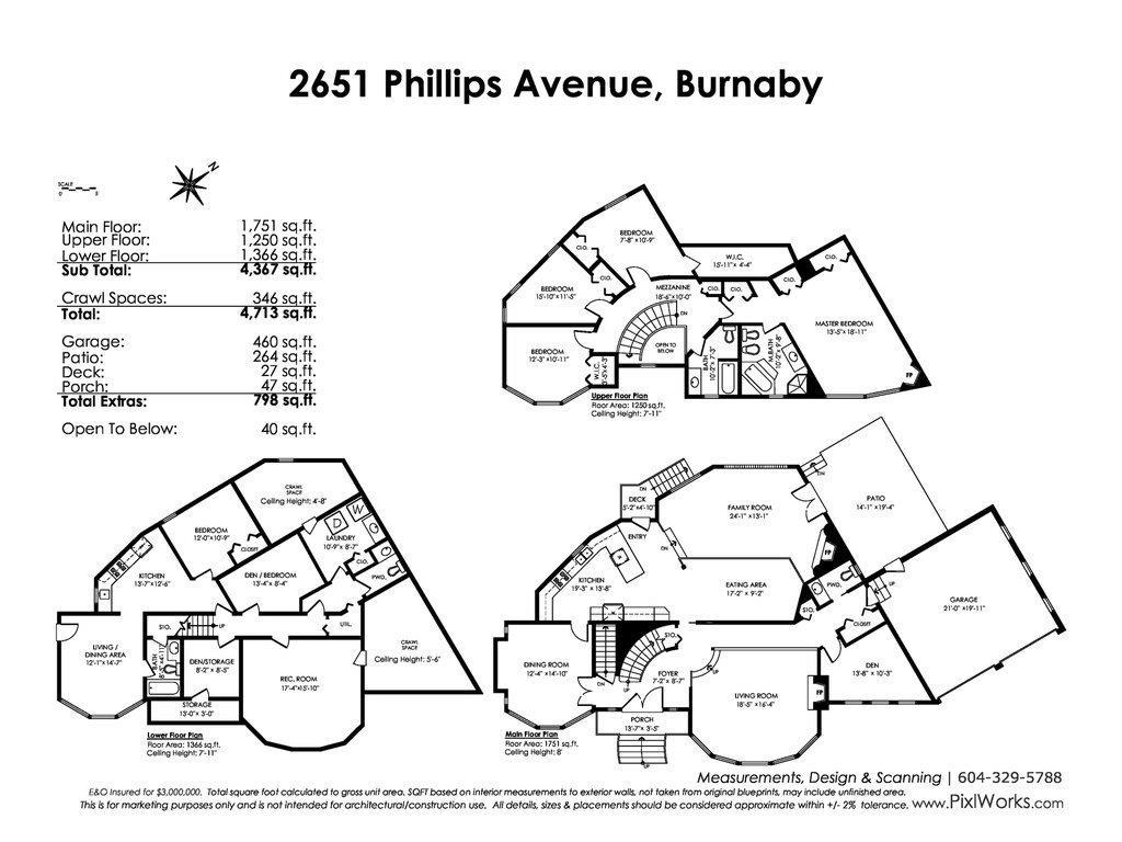 2651 PHILLIPS AVENUE, Burnaby, British Columbia V5A 4R7 House/Single Family, 6 Bedrooms, 5 Bathrooms, Residential Detached,For Sale, MLS-R2874390