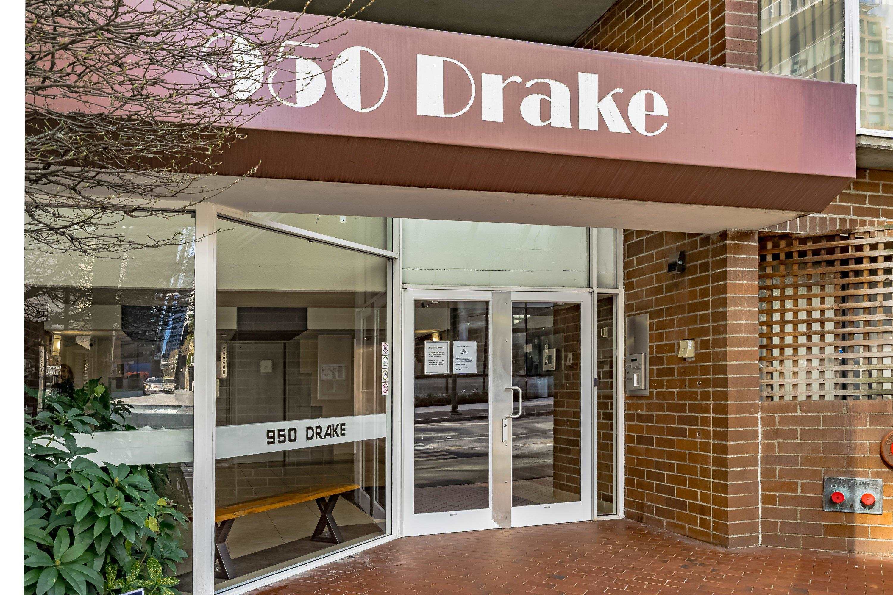 508-950 DRAKE STREET, Vancouver, British Columbia, 1 Bedroom Bedrooms, ,1 BathroomBathrooms,Residential Attached,For Sale,R2875226