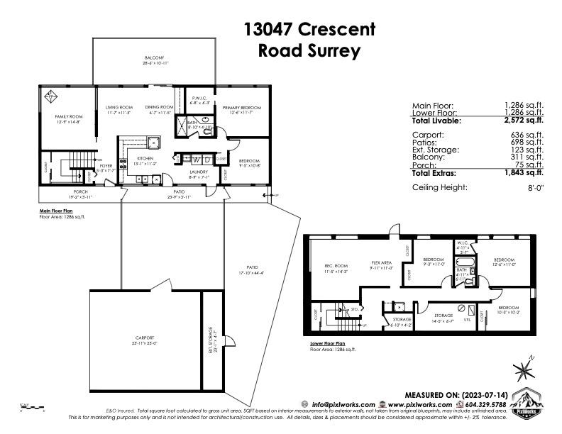 13047 CRESCENT ROAD, Surrey, British Columbia V4P 1J6, 5 Bedrooms Bedrooms, ,2 BathroomsBathrooms,Residential Detached,For Sale,R2875941