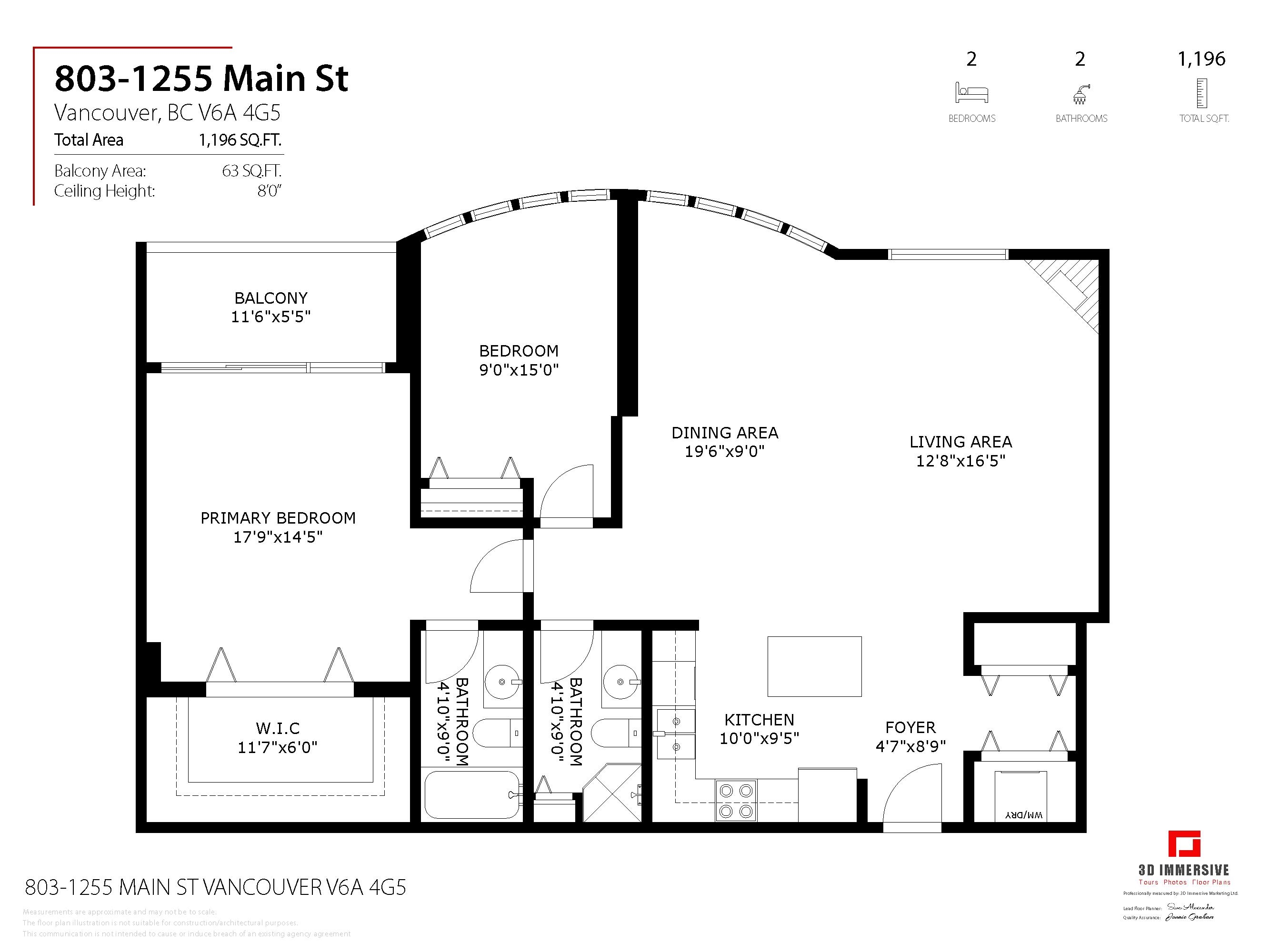 1255 MAIN, Vancouver, British Columbia V6A 4G5, 2 Bedrooms Bedrooms, ,2 BathroomsBathrooms,Residential Attached,For Sale,MAIN,R2876282