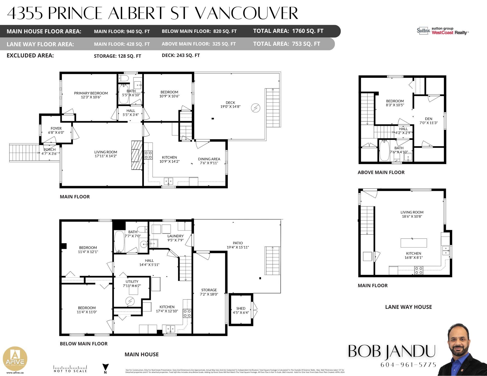 4355 PRINCE ALBERT STREET, Vancouver, British Columbia V5V 4J8, 5 Bedrooms Bedrooms, ,3 BathroomsBathrooms,Residential Detached,For Sale,R2876429
