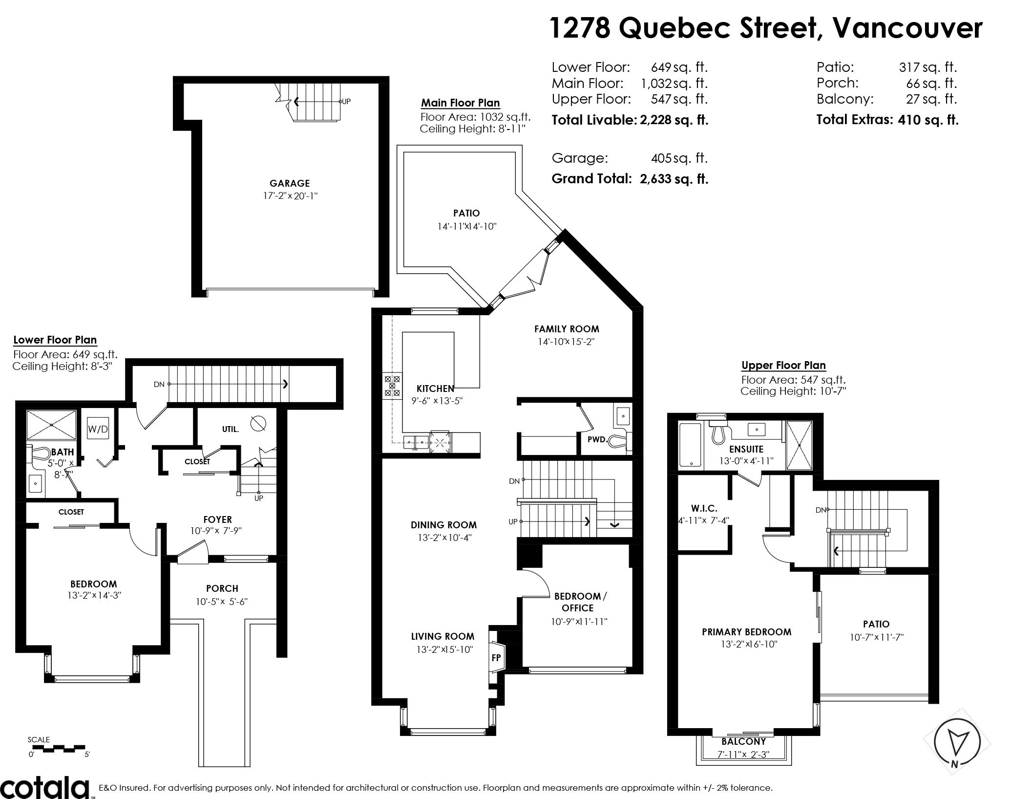1278 QUEBEC STREET, Vancouver, British Columbia, 3 Bedrooms Bedrooms, ,3 BathroomsBathrooms,Residential Attached,For Sale,R2876457