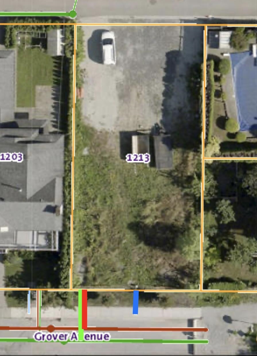 1213 GROVER, Coquitlam, British Columbia, ,Land Only,For Sale,R2877845