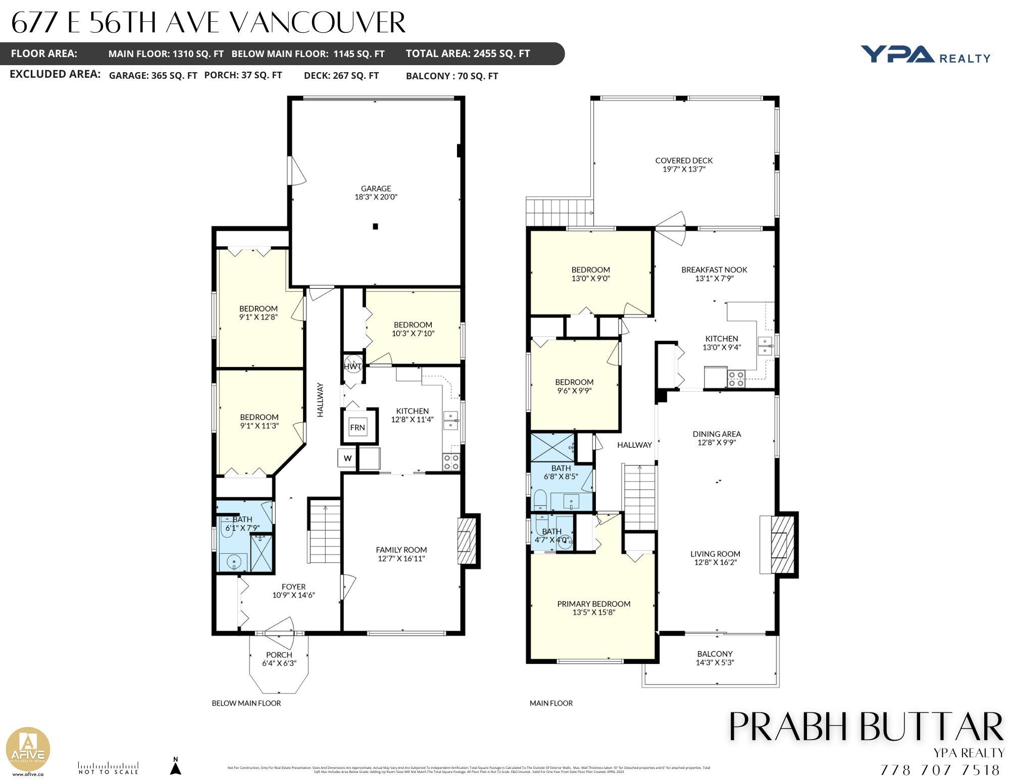 677 56TH AVENUE, Vancouver, British Columbia V5X 1R6, 6 Bedrooms Bedrooms, ,3 BathroomsBathrooms,Residential Detached,For Sale,R2878393