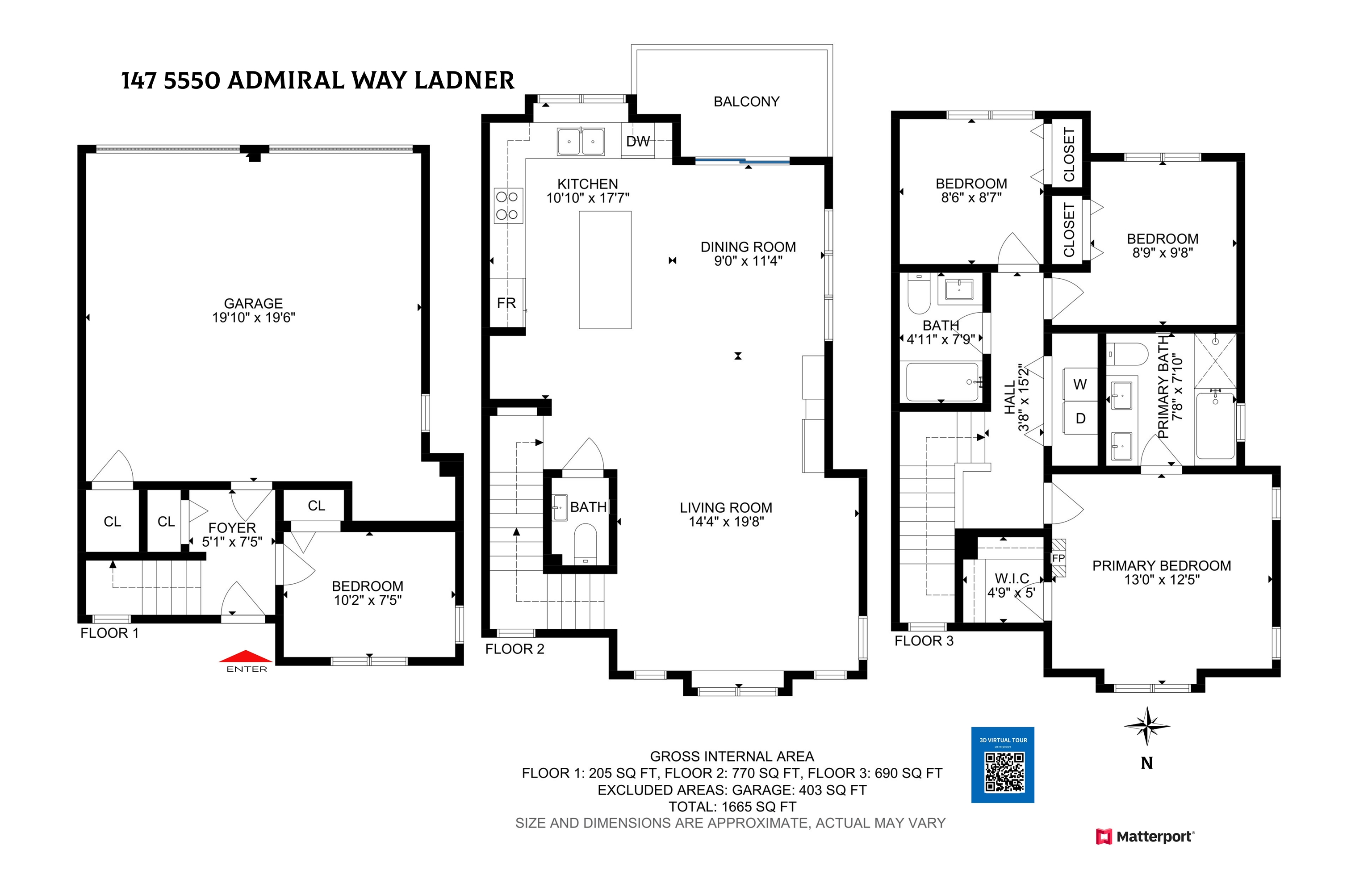 Listing image of 147 5550 ADMIRAL WAY