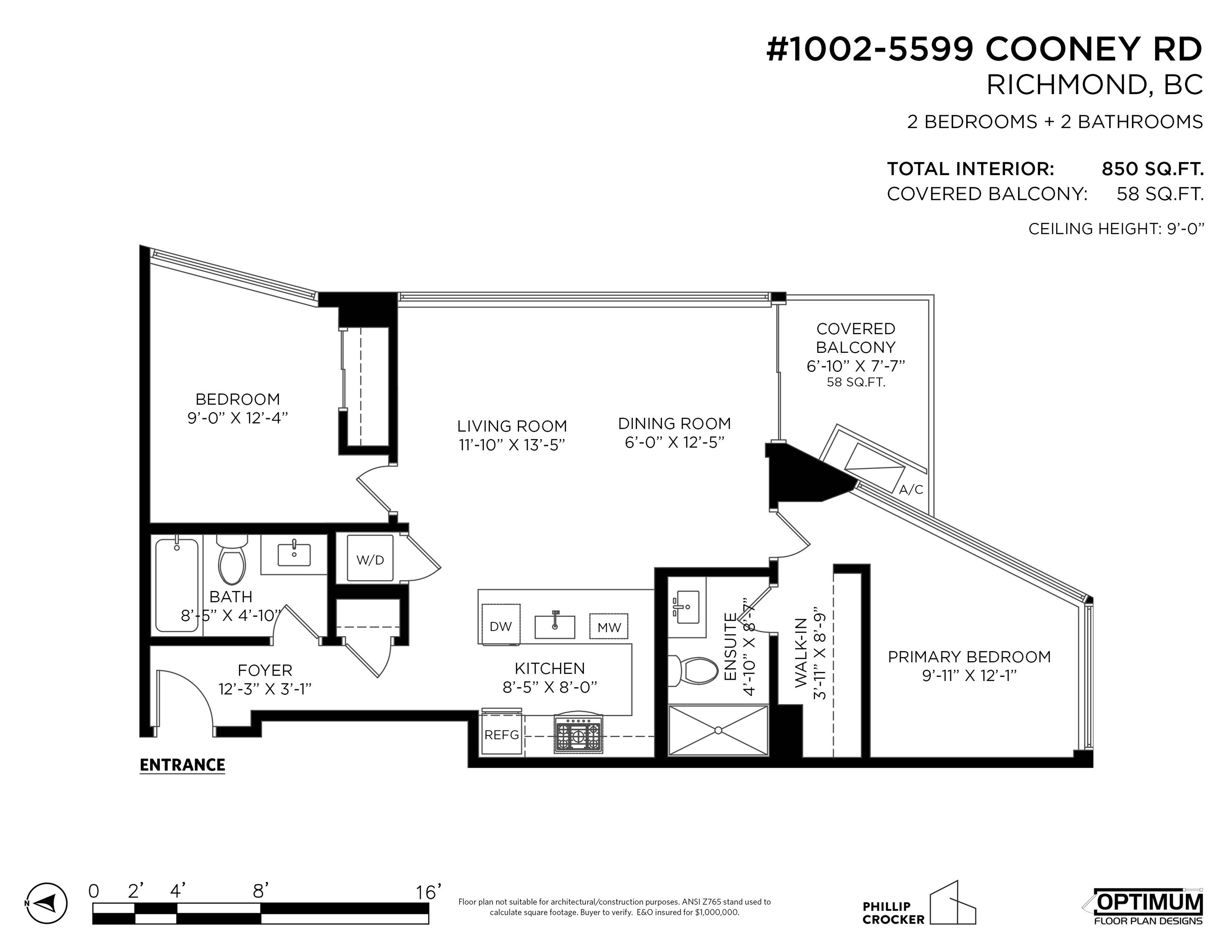 Listing image of 1002 5599 COONEY ROAD