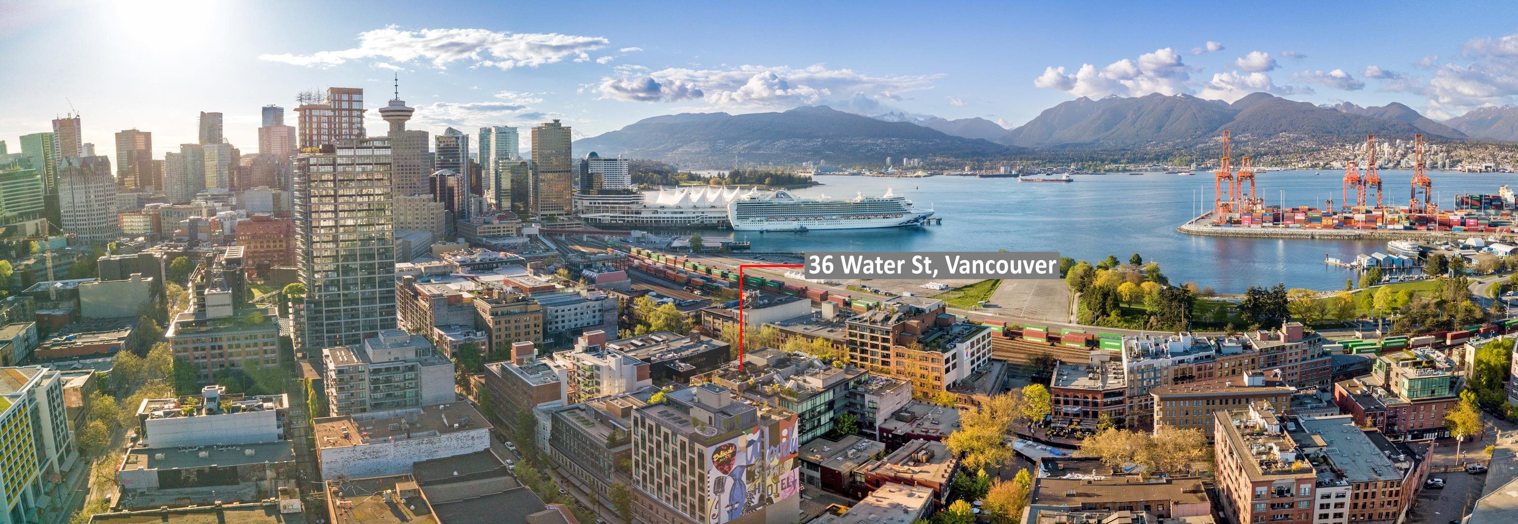 203-36 WATER STREET, Vancouver, British Columbia, 1 Bedroom Bedrooms, ,1 BathroomBathrooms,Residential Attached,For Sale,R2879535