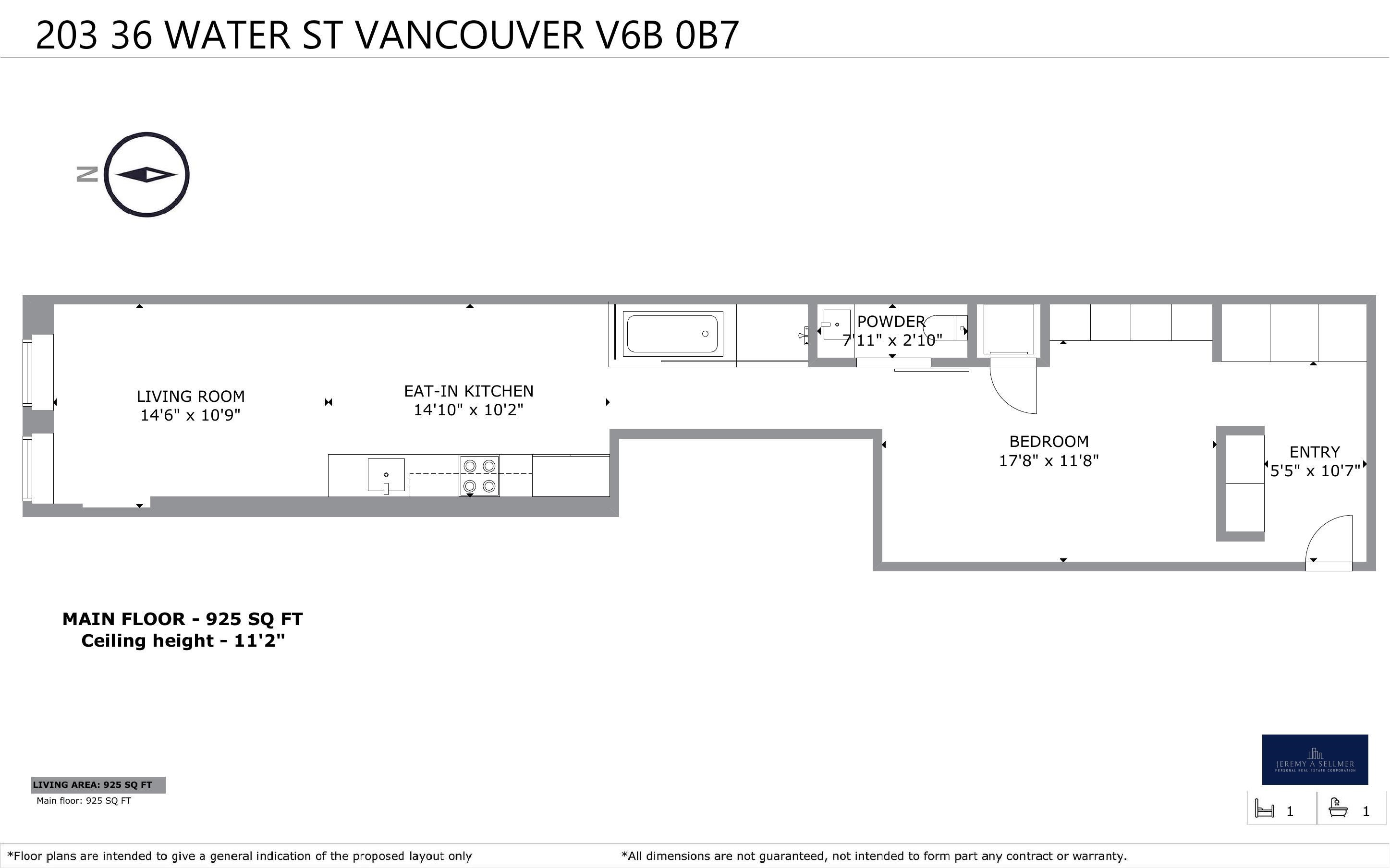 203-36 WATER STREET, Vancouver, British Columbia, 1 Bedroom Bedrooms, ,1 BathroomBathrooms,Residential Attached,For Sale,R2879535
