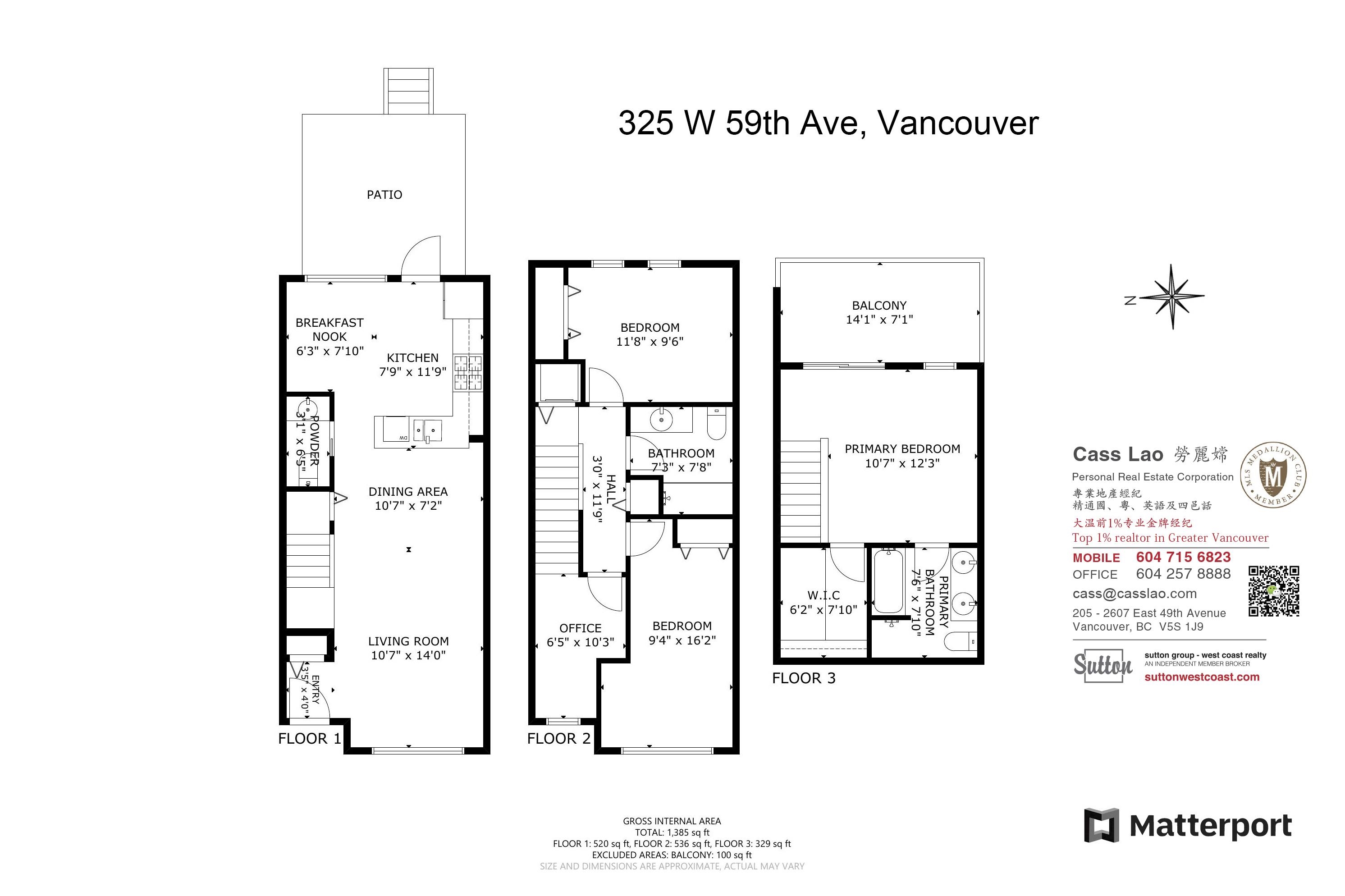 325 59TH AVENUE, Vancouver, British Columbia V5X 1X3, 3 Bedrooms Bedrooms, ,3 BathroomsBathrooms,Residential Attached,For Sale,R2879670