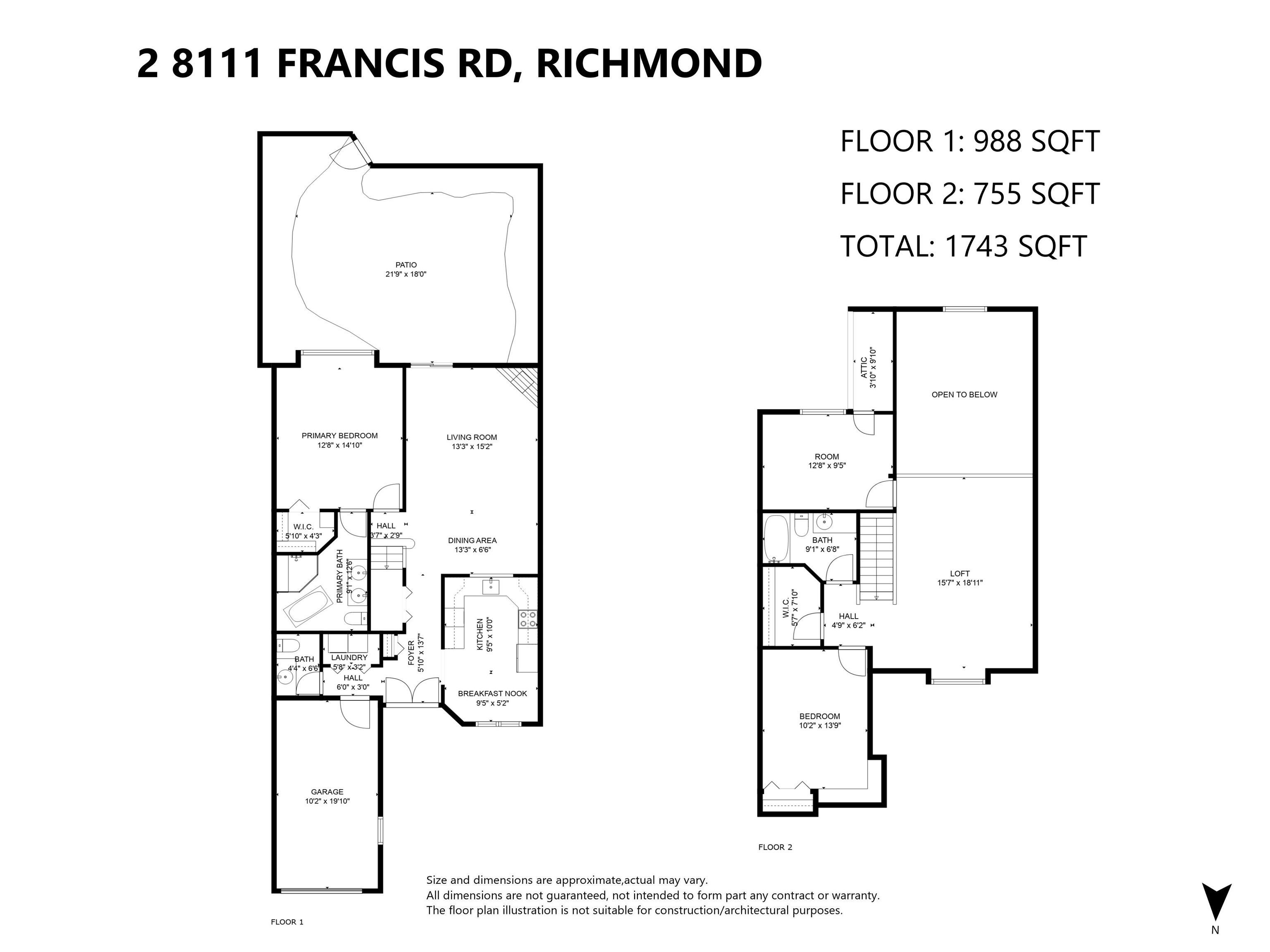 Listing image of 2 8111 FRANCIS ROAD