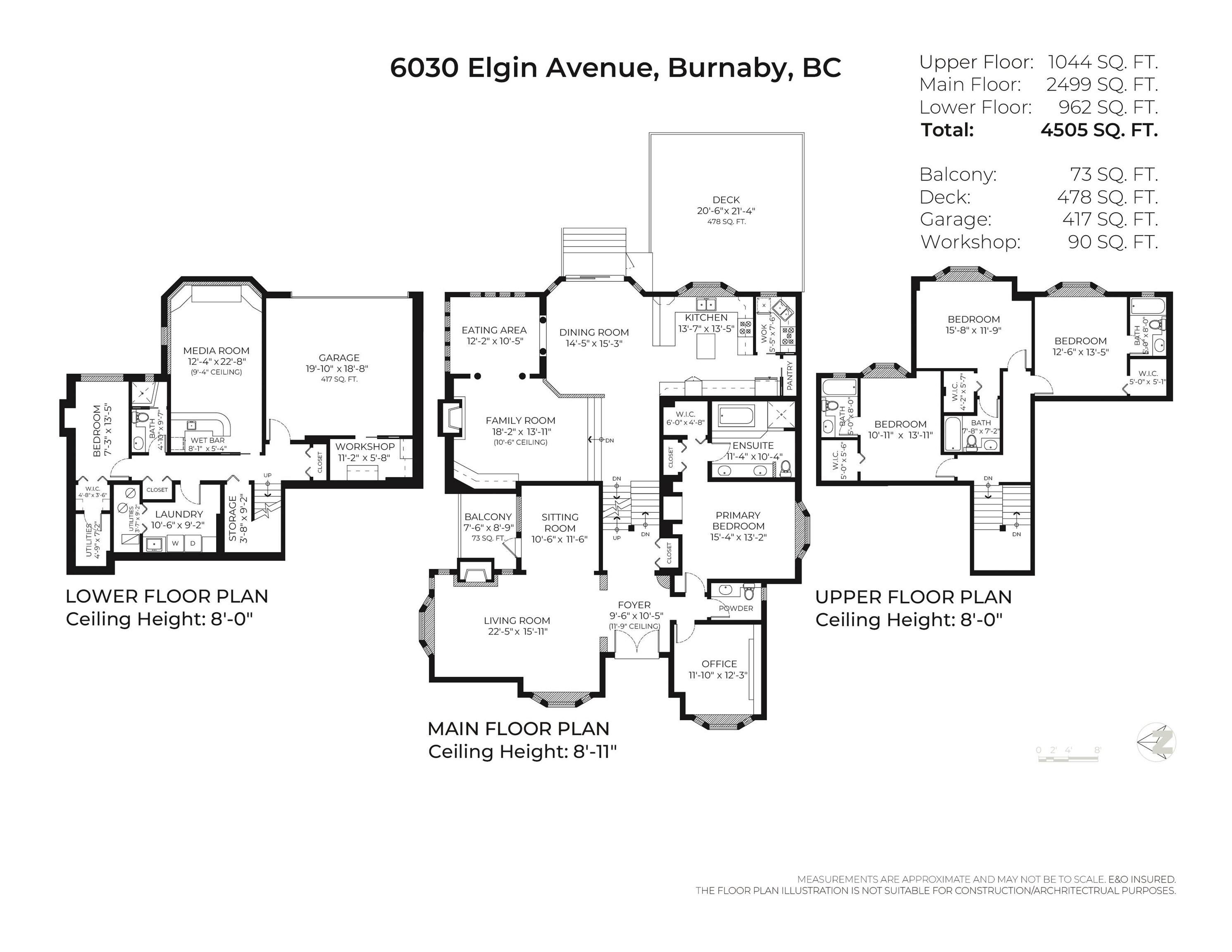 6030 ELGIN AVENUE, Burnaby, British Columbia, 5 Bedrooms Bedrooms, ,6 BathroomsBathrooms,Residential Detached,For Sale,R2880358