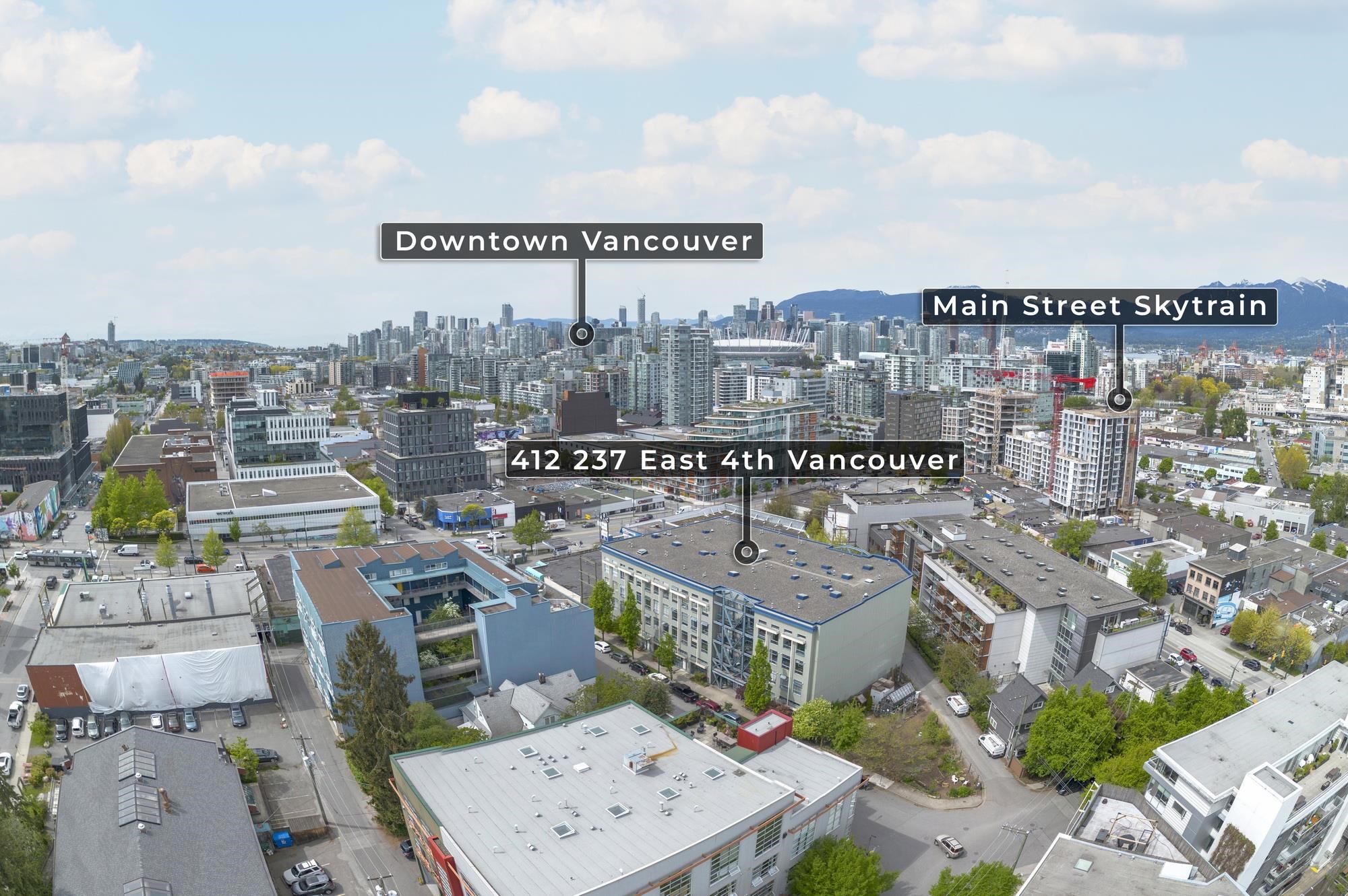 412-237 E4TH AVENUE, Vancouver, British Columbia, 2 Bedrooms Bedrooms, ,1 BathroomBathrooms,Residential Attached,For Sale,R2880432