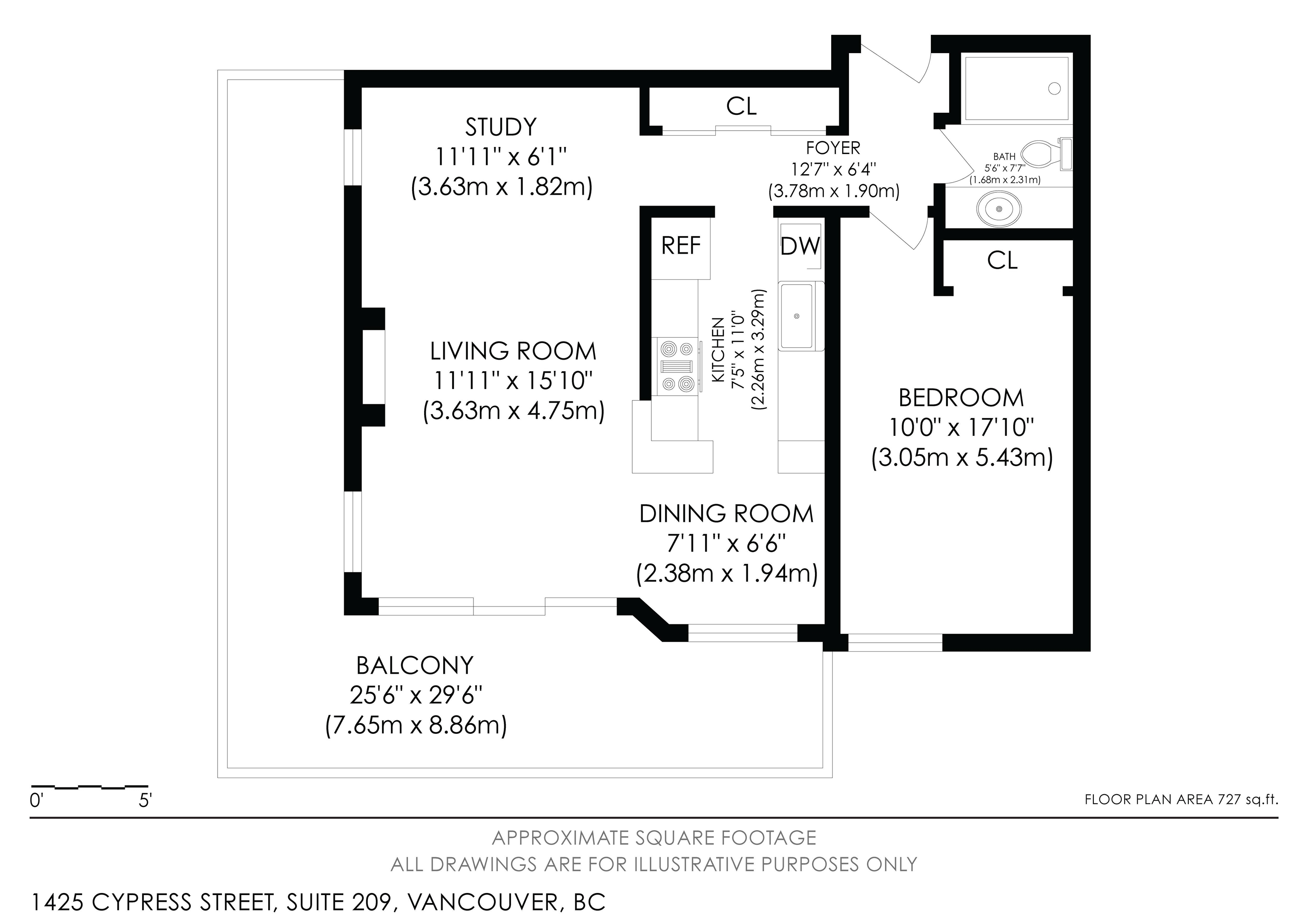 1425 CYPRESS, Vancouver, British Columbia V6J 3L1, 1 Bedroom Bedrooms, ,1 BathroomBathrooms,Residential Attached,For Sale,CYPRESS,R2885259