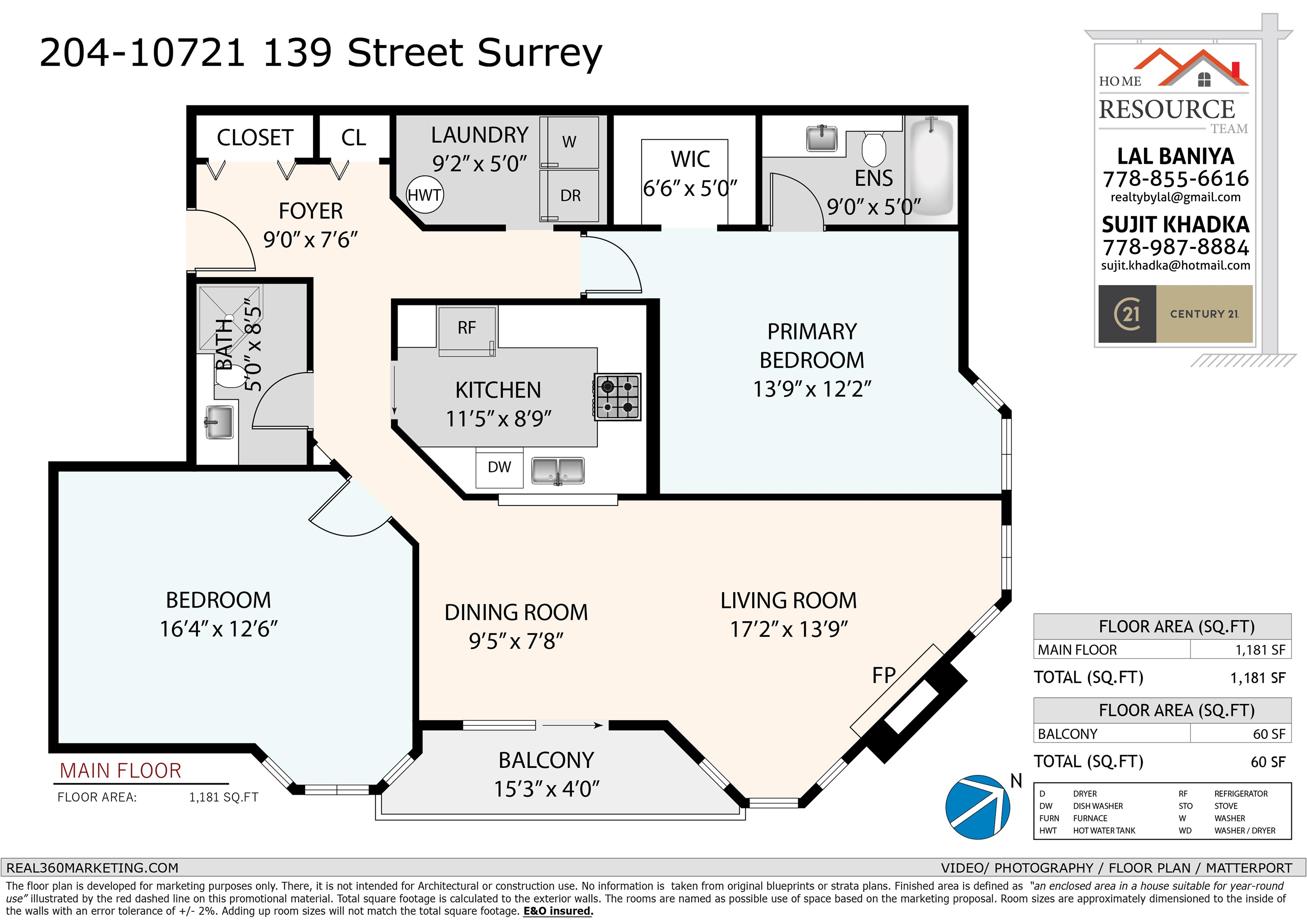 204 10721 139 Street, Surrey, Whalley, V3T 4L8 1