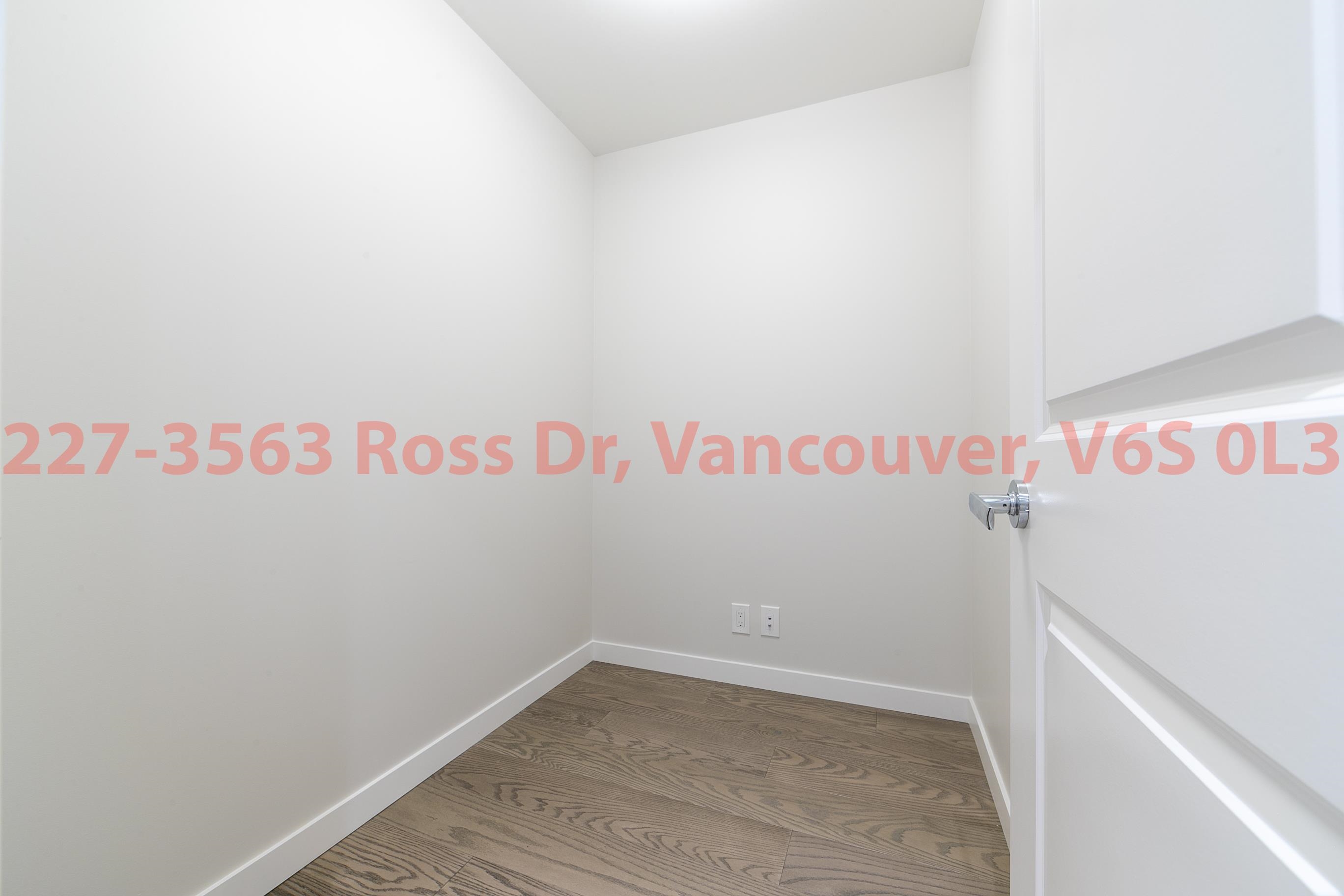 227-3563 ROSS DRIVE, Vancouver, British Columbia V6S 0L3, 2 Bedrooms Bedrooms, ,2 BathroomsBathrooms,Residential Attached,For Sale,R2909784