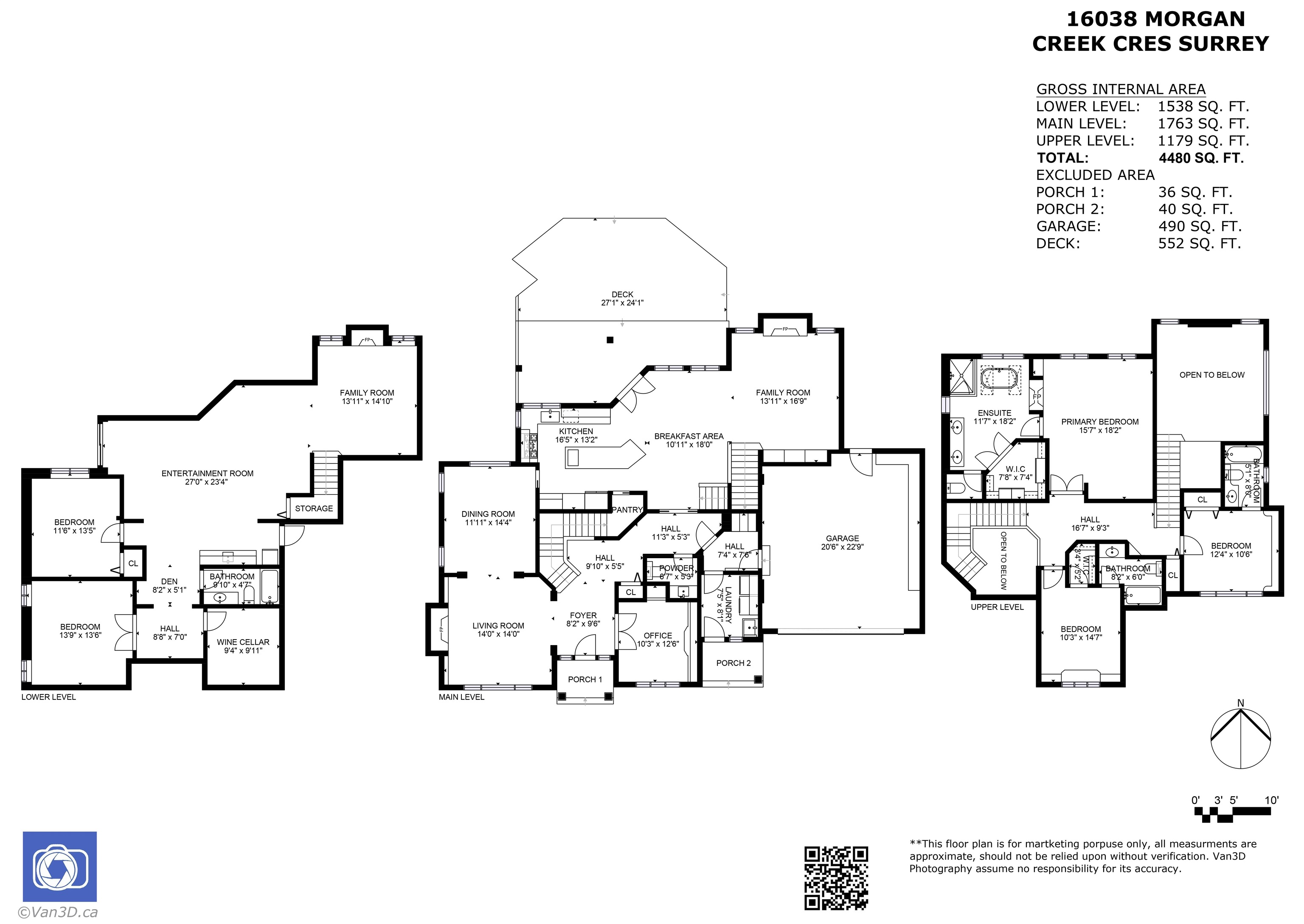 16038 Morgan Creek Crescent, Surrey, Morgan Creek, V3Z 0J2 38