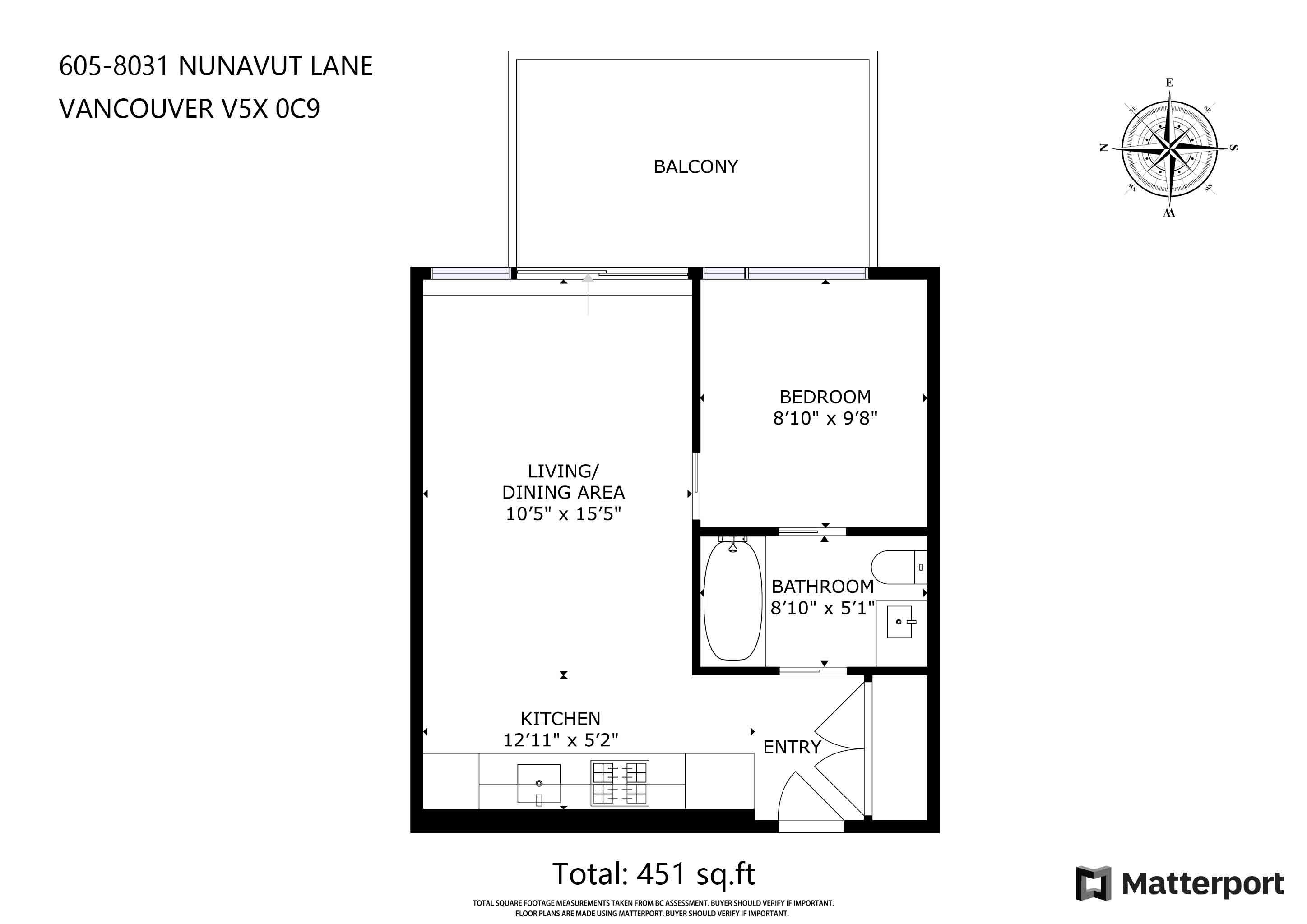 605 8031 Nunavut Lane, Vancouver, Marpole, V5X 0C9 22