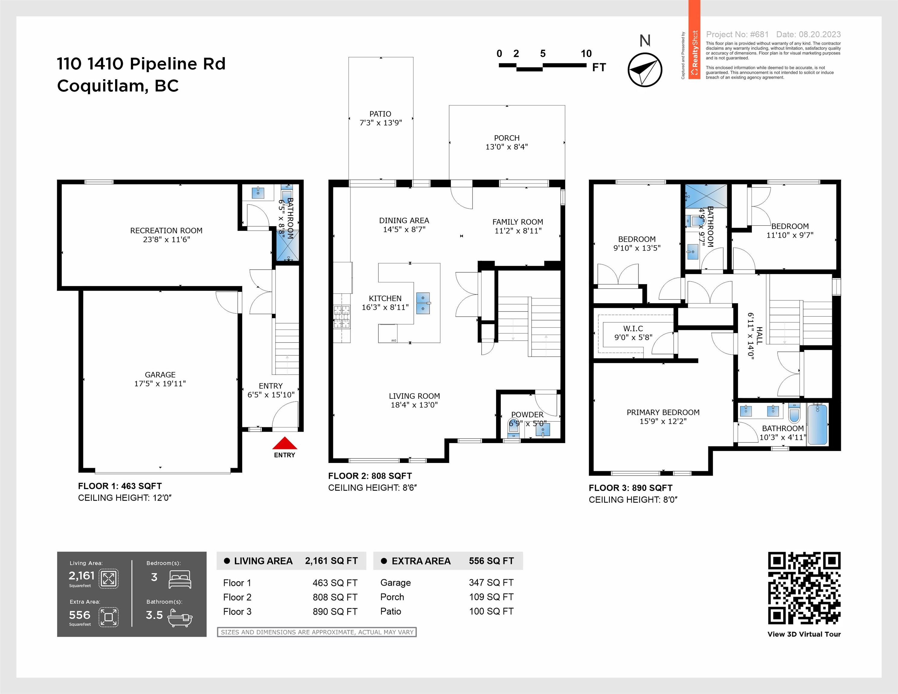 110 1412 Pipeline Road, Coquitlam, Hockaday, V3E 0N6 1