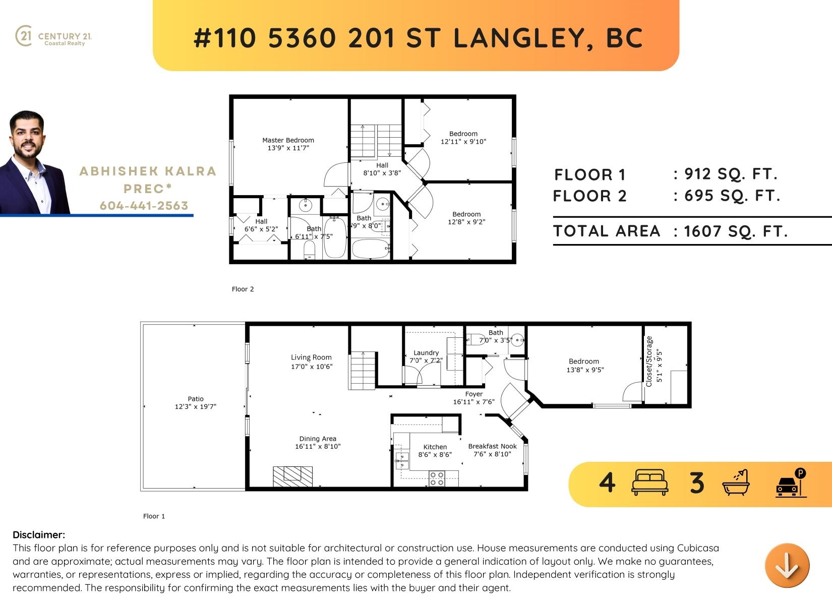 110 5360 201 Street, Langley, Langley City, V3A 1P7 1