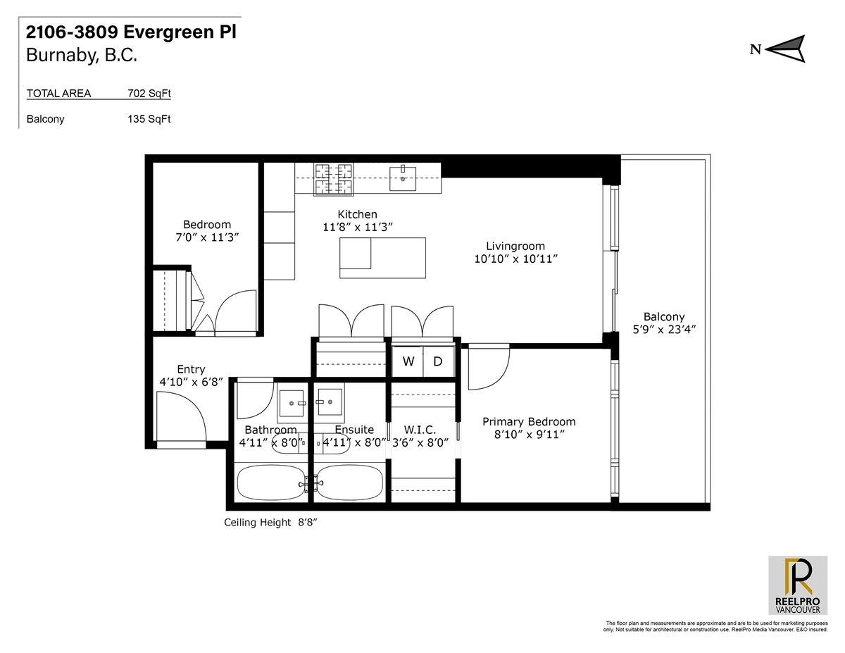 2106 3809 Evergreen Place, Burnaby, Sullivan Heights, V3J 0M1 4