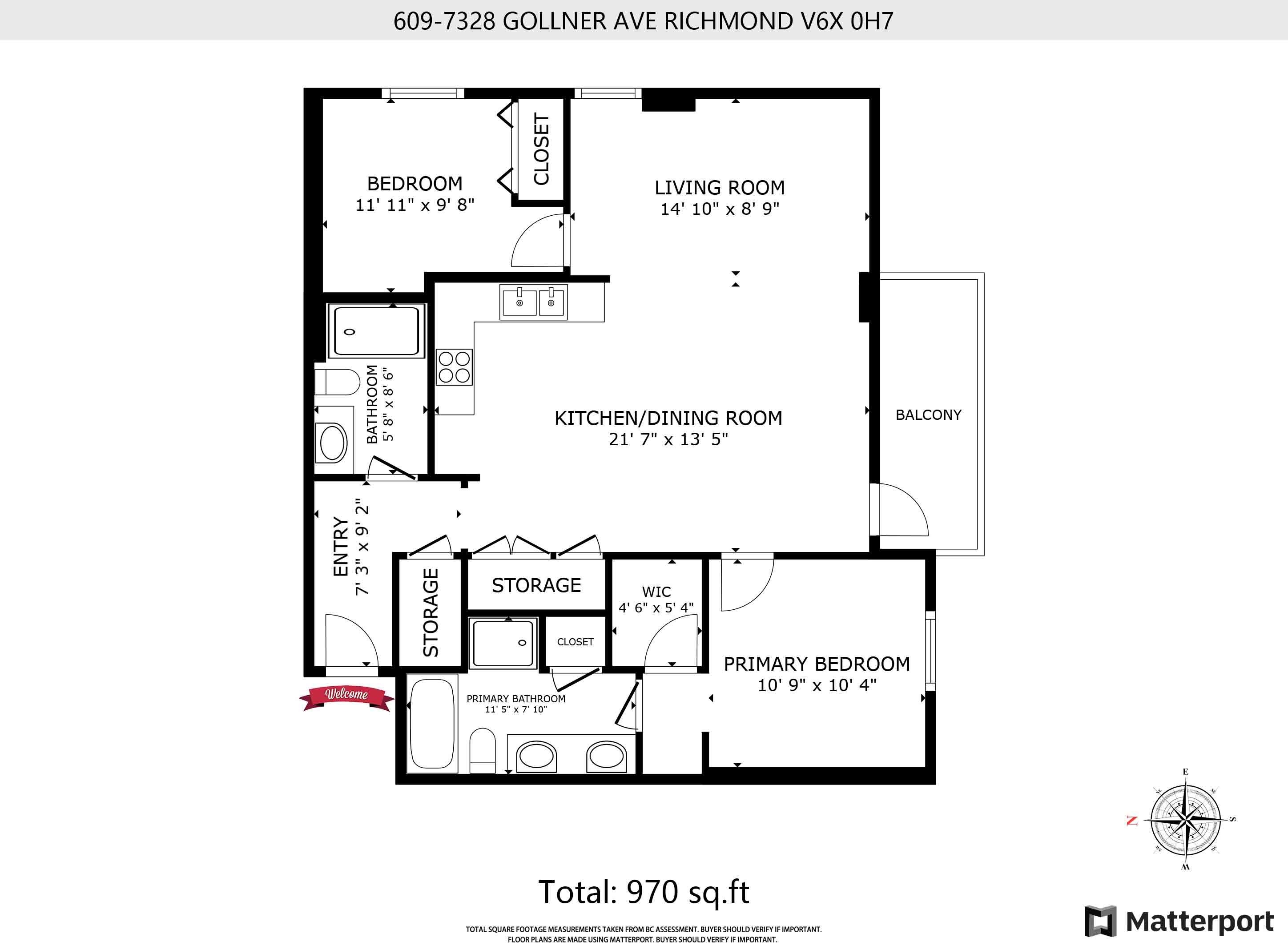 609 7328 Gollner Avenue, Richmond, Brighouse, V6X 0H7 8