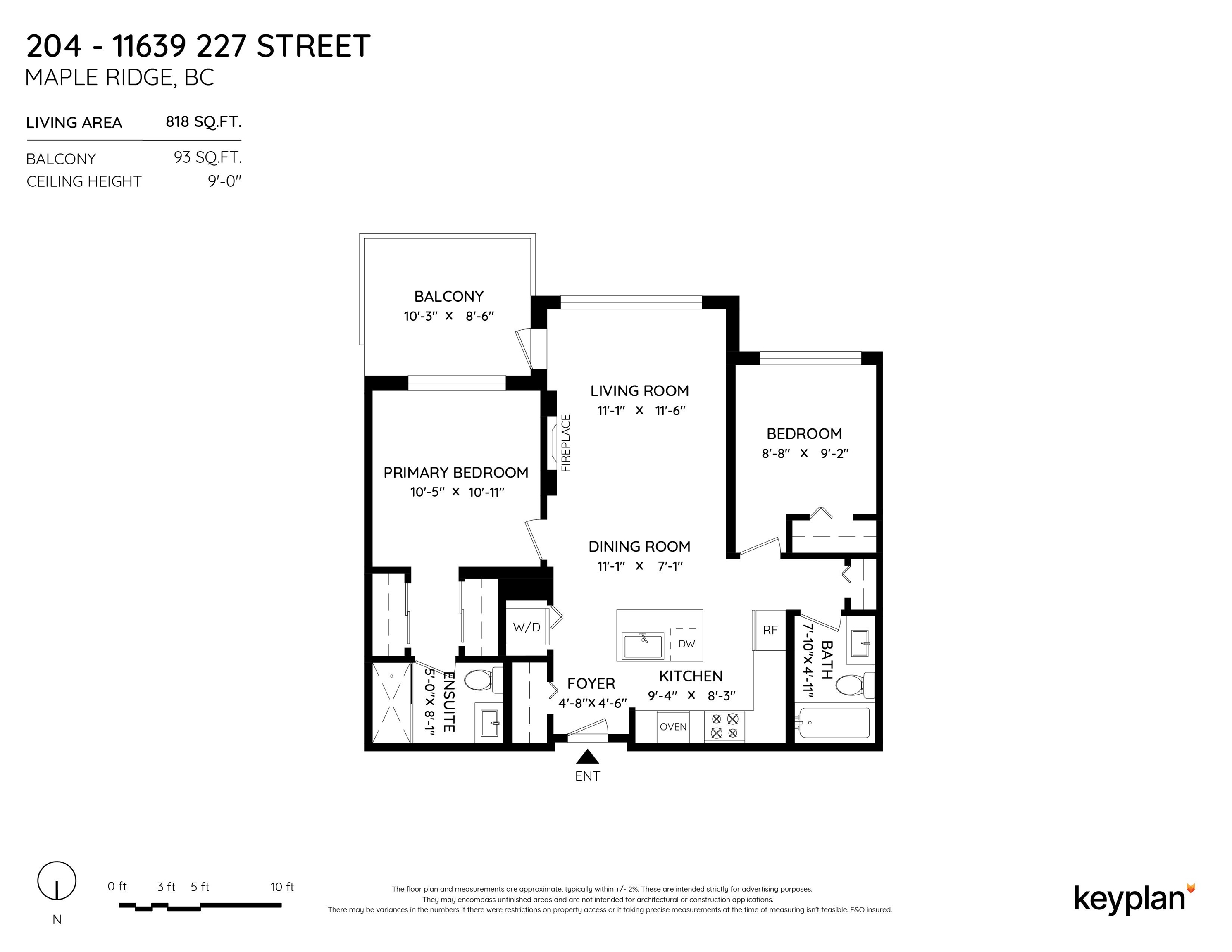 204 11639 227 Street, Maple Ridge, East Central, V2X 9B2 39