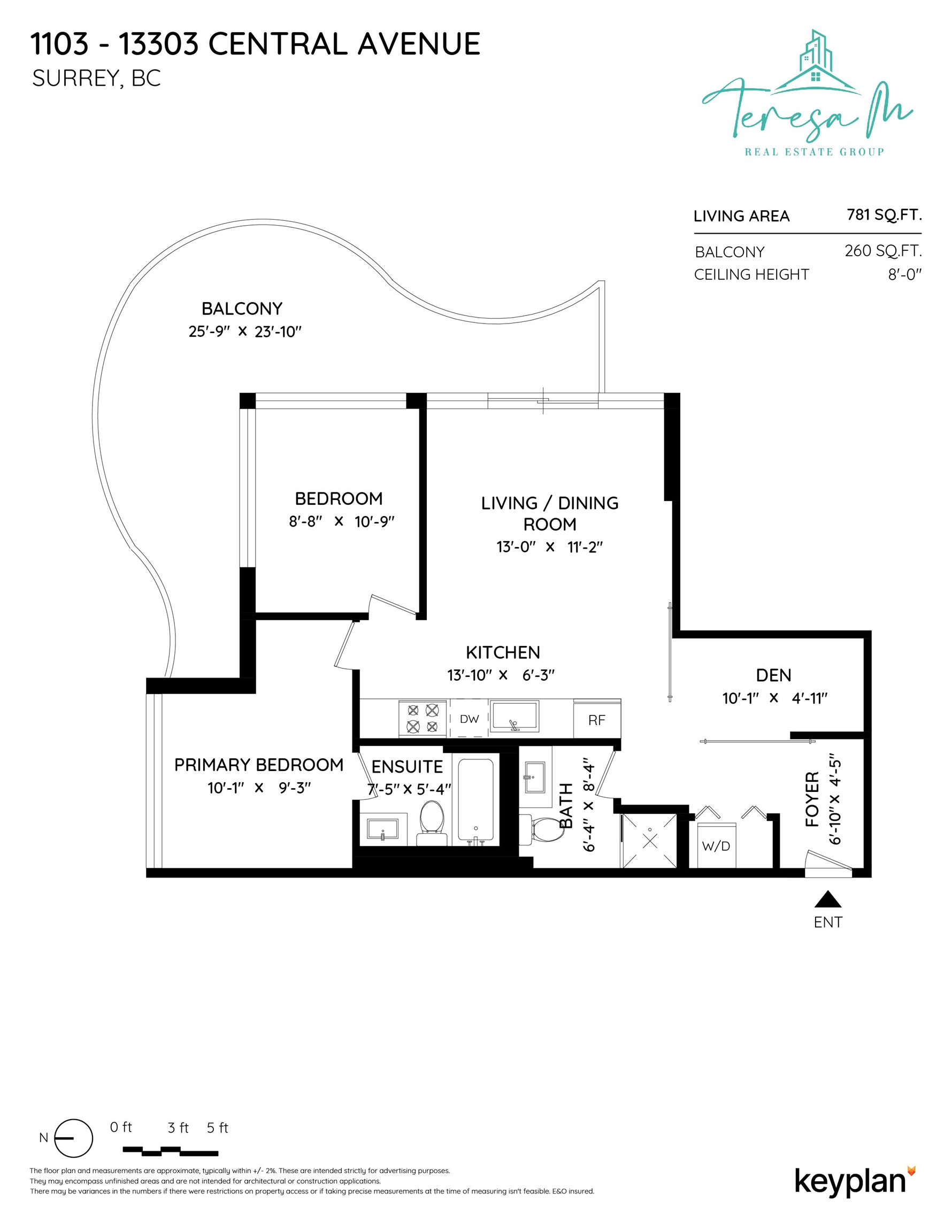 1103 13303 Central Avenue, Surrey, Whalley, V3T 0K6 3