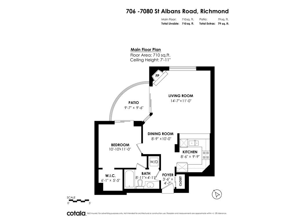 706 7080 St. Albans Road, Richmond, Brighouse South, V6Y 4E6 34