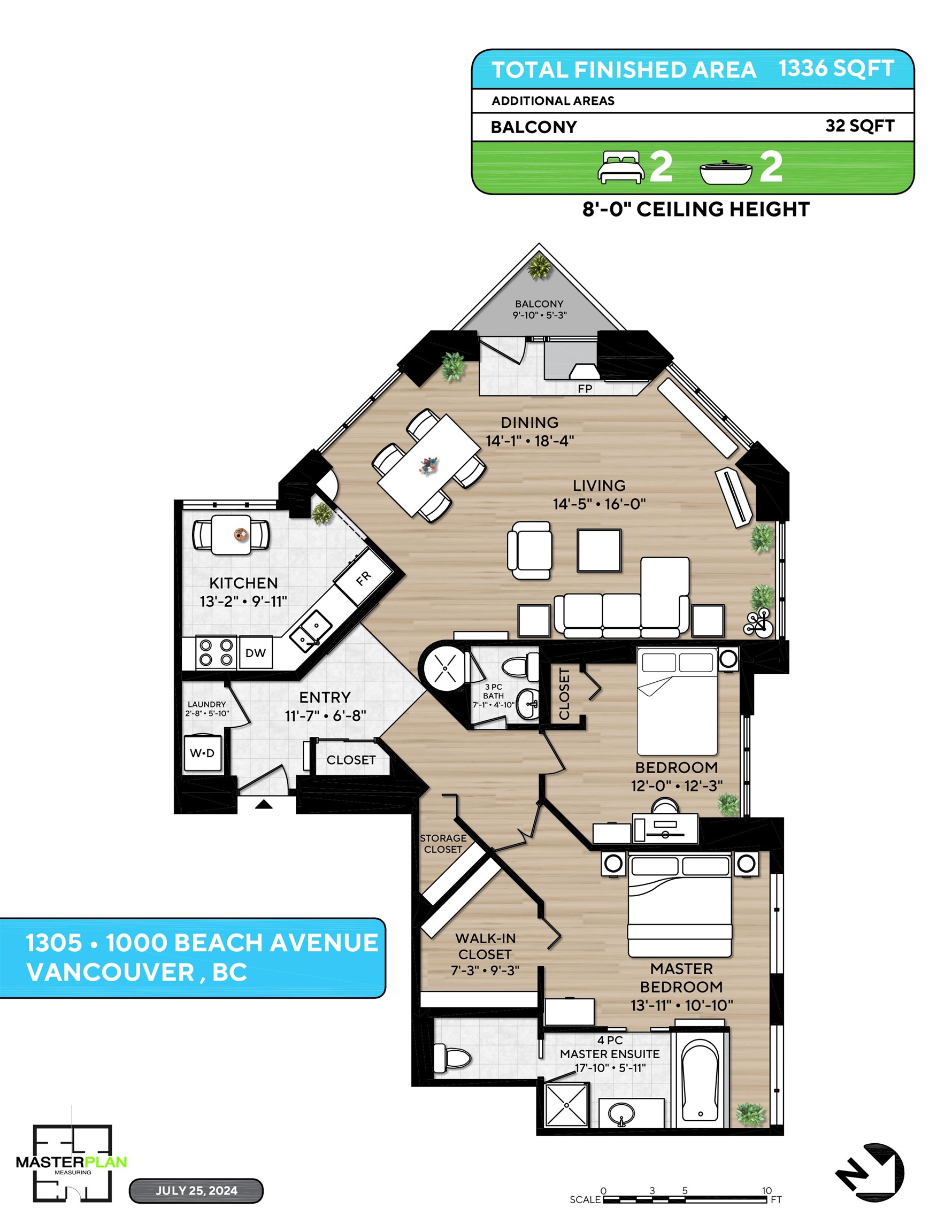 1305 1000 Beach Avenue, Vancouver, Yaletown, V6E 4M2 39