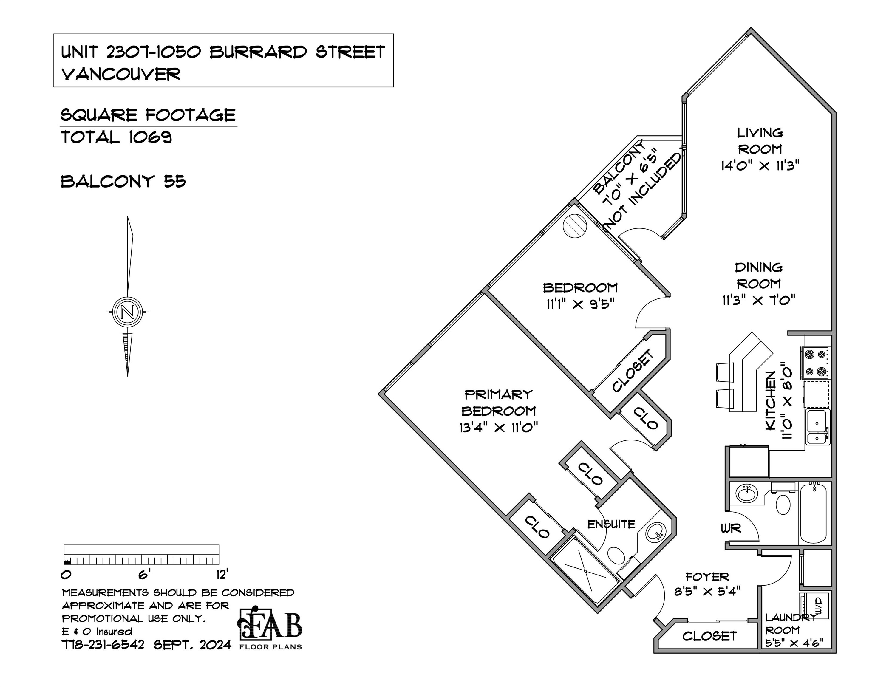 2307 1050 Burrard Street, Vancouver, Downtown VW, V6Z 2S3 8