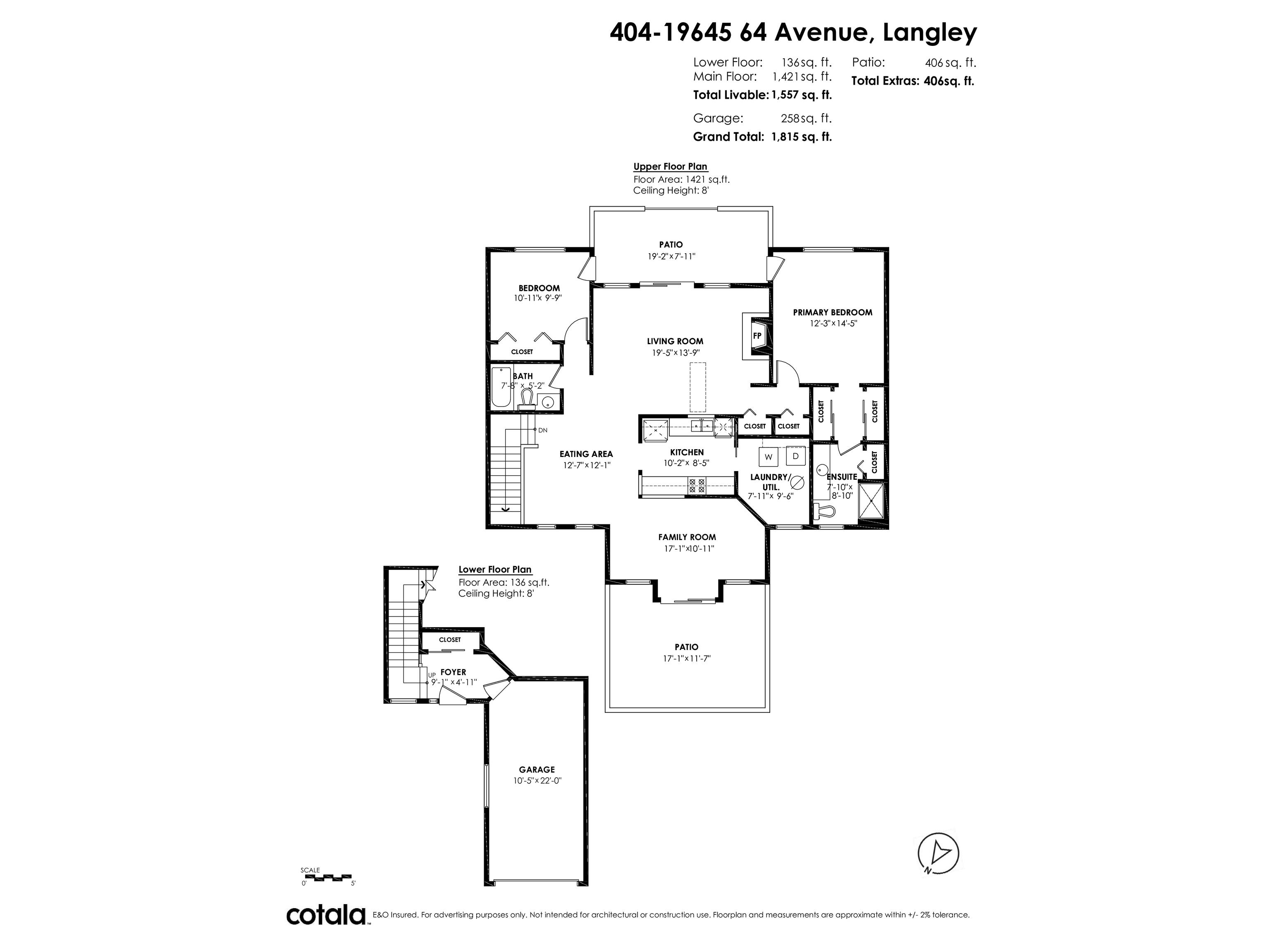 404 19645 64 Avenue, Langley, Willoughby Heights, V2Y 1L2 34