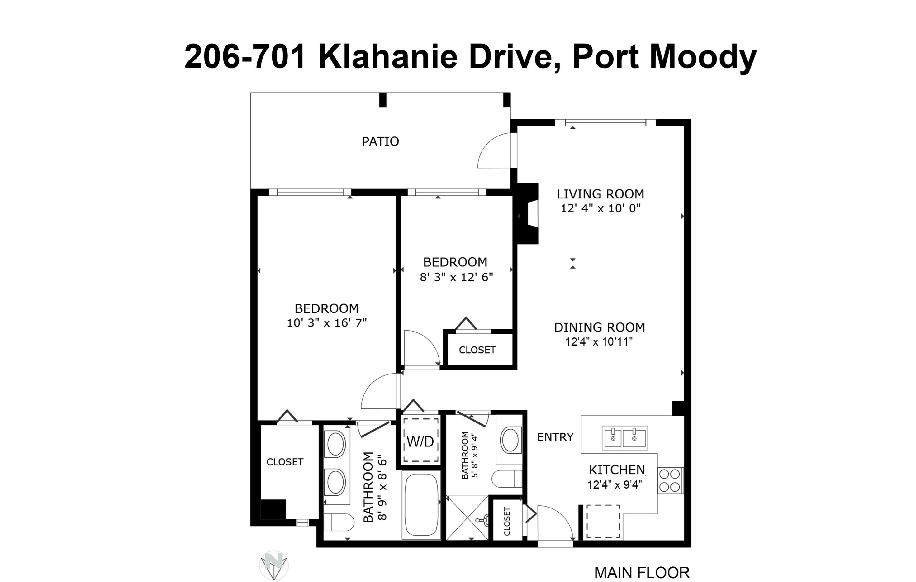 206 701 Klahanie Drive, Port Moody, Port Moody Centre, V3H 5L6 3