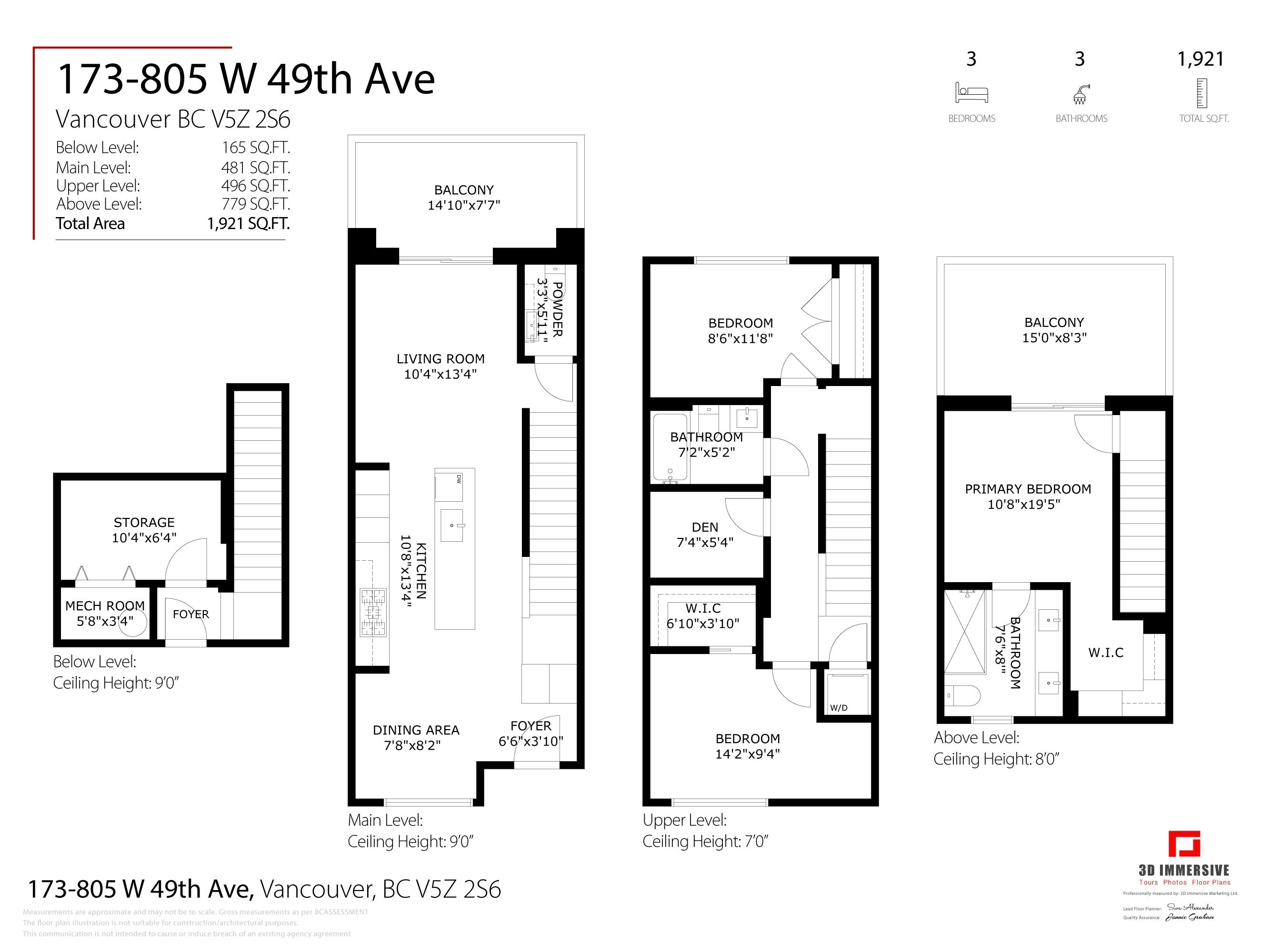 173 805 W 49th Avenue, Vancouver, Oakridge VW, V5Z 0A1 38