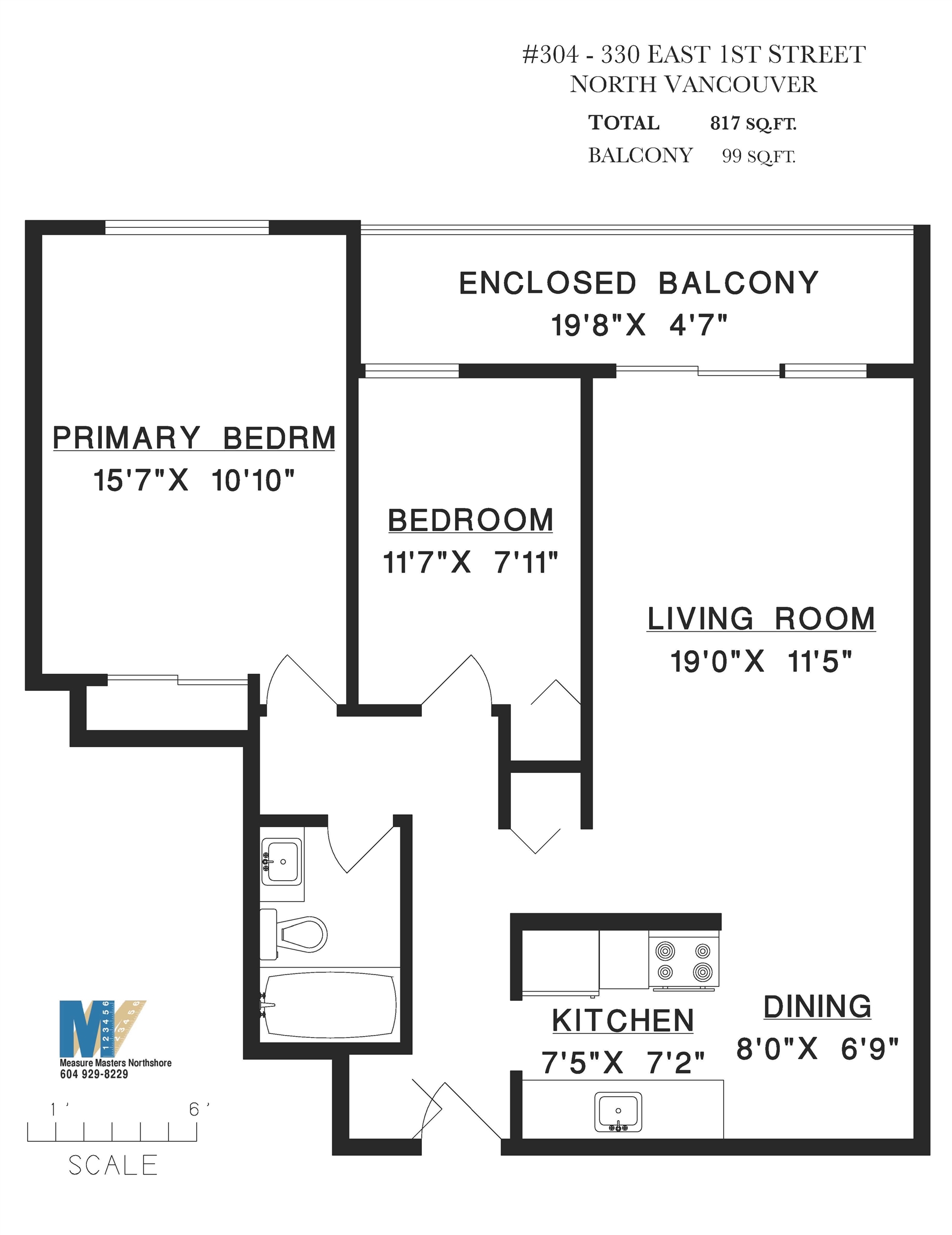 304 330 E 1st Street, North Vancouver, Lower Lonsdale, V7L 1B5 14