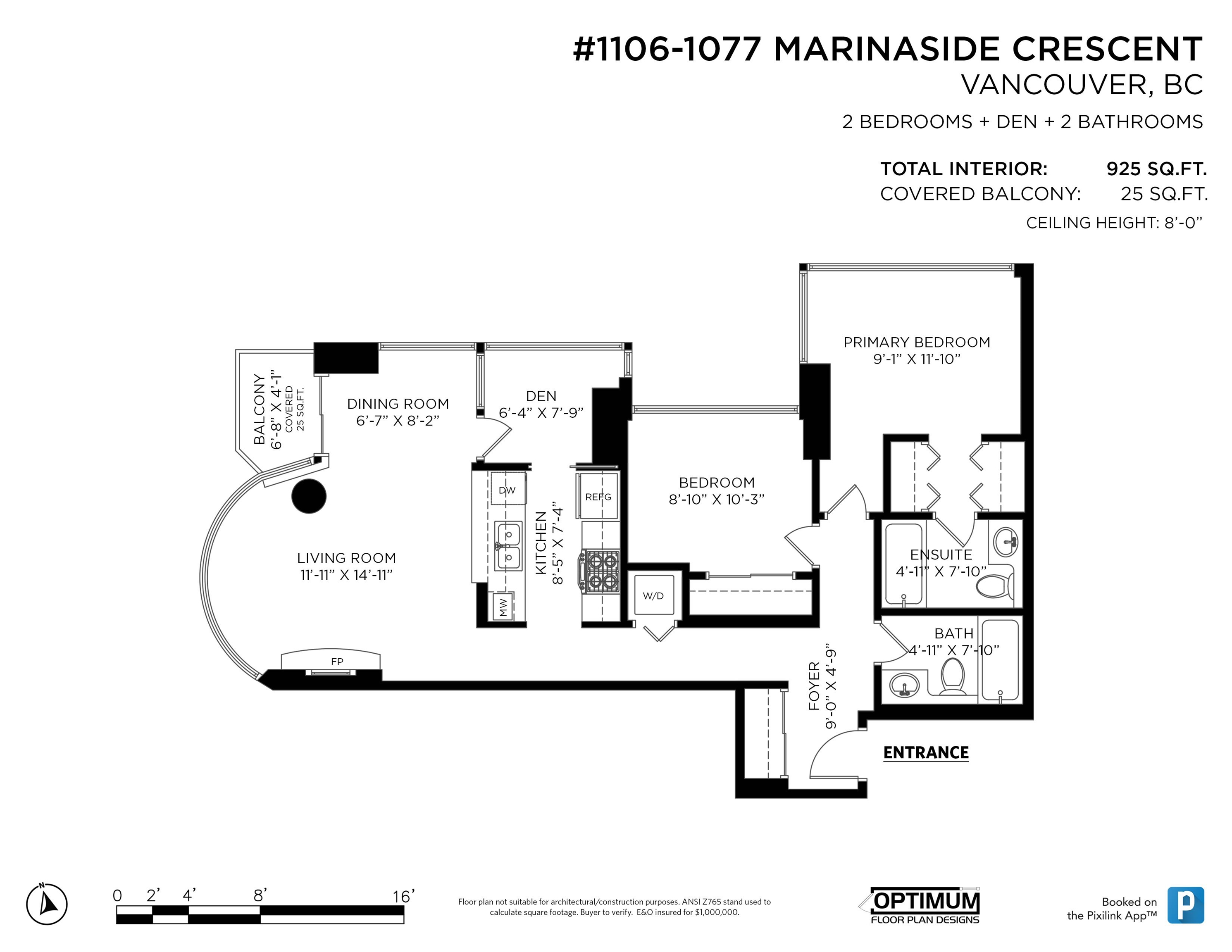 1106 1077 Marinaside Crescent, Vancouver, Yaletown, V6Z 2Z5 39