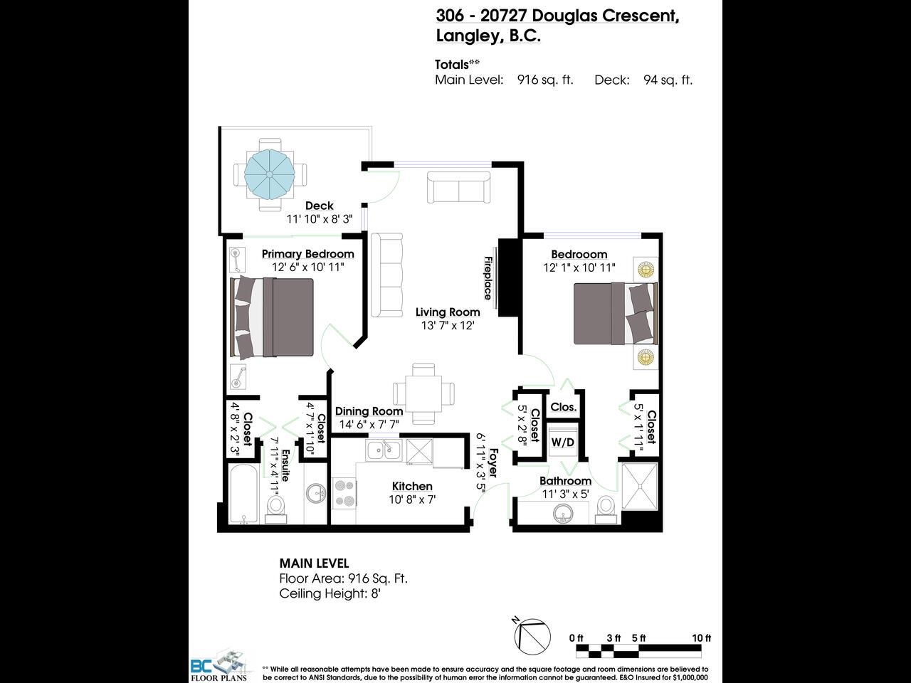 306 20727 Douglas Crescent, Langley, Langley City, V3A 4C1 26