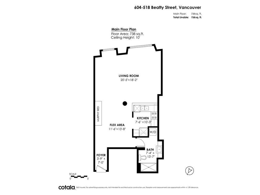 604 518 Beatty Street, Vancouver, Downtown VW, V6B 6G8 19