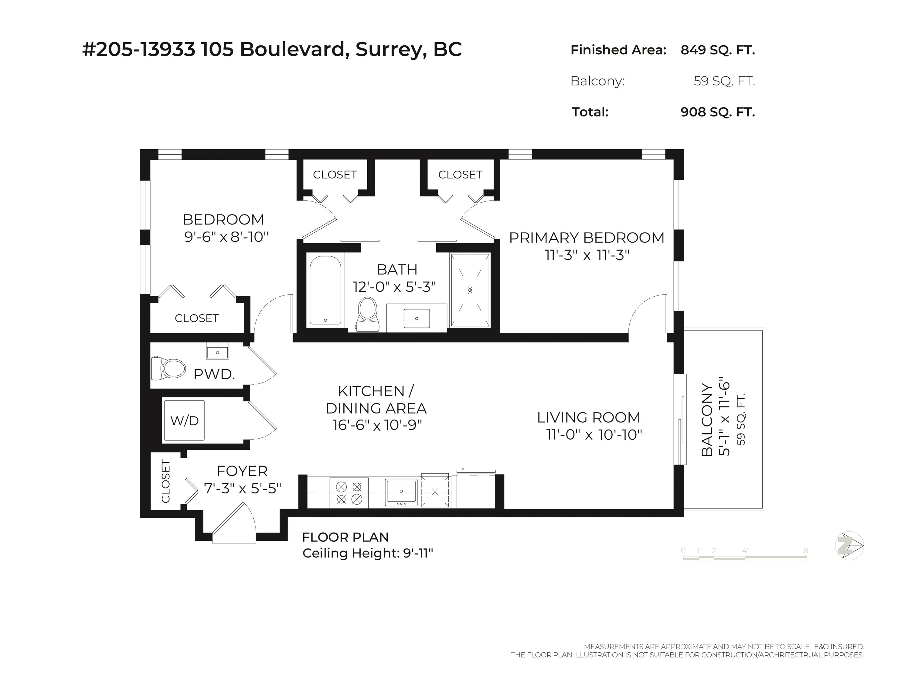 205 13933 105 Boulevard, Surrey, Queen Mary Park Surrey, V3T 0R6 24