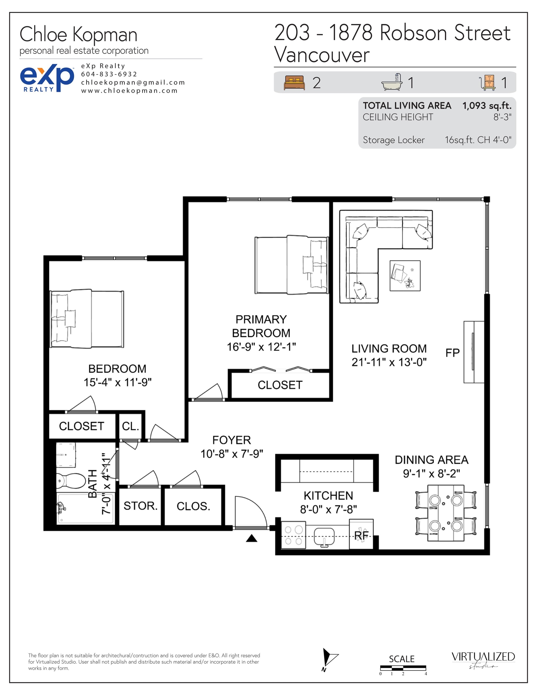 203 1878 Robson Street, Vancouver, West End VW, V6G 1E3 22