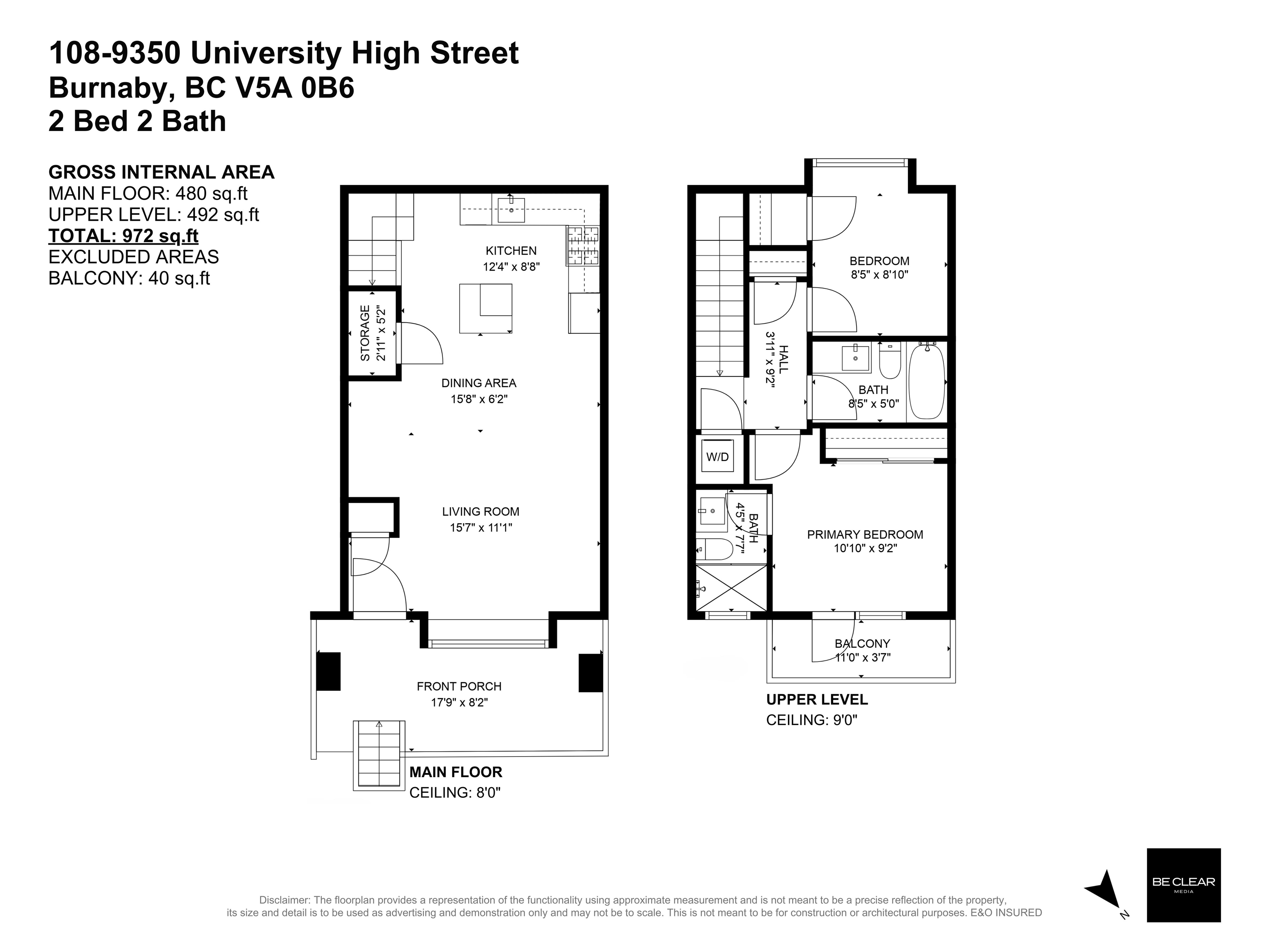 108 9350 University High Street, Burnaby, Simon Fraser Univer., V5A 0B6 17