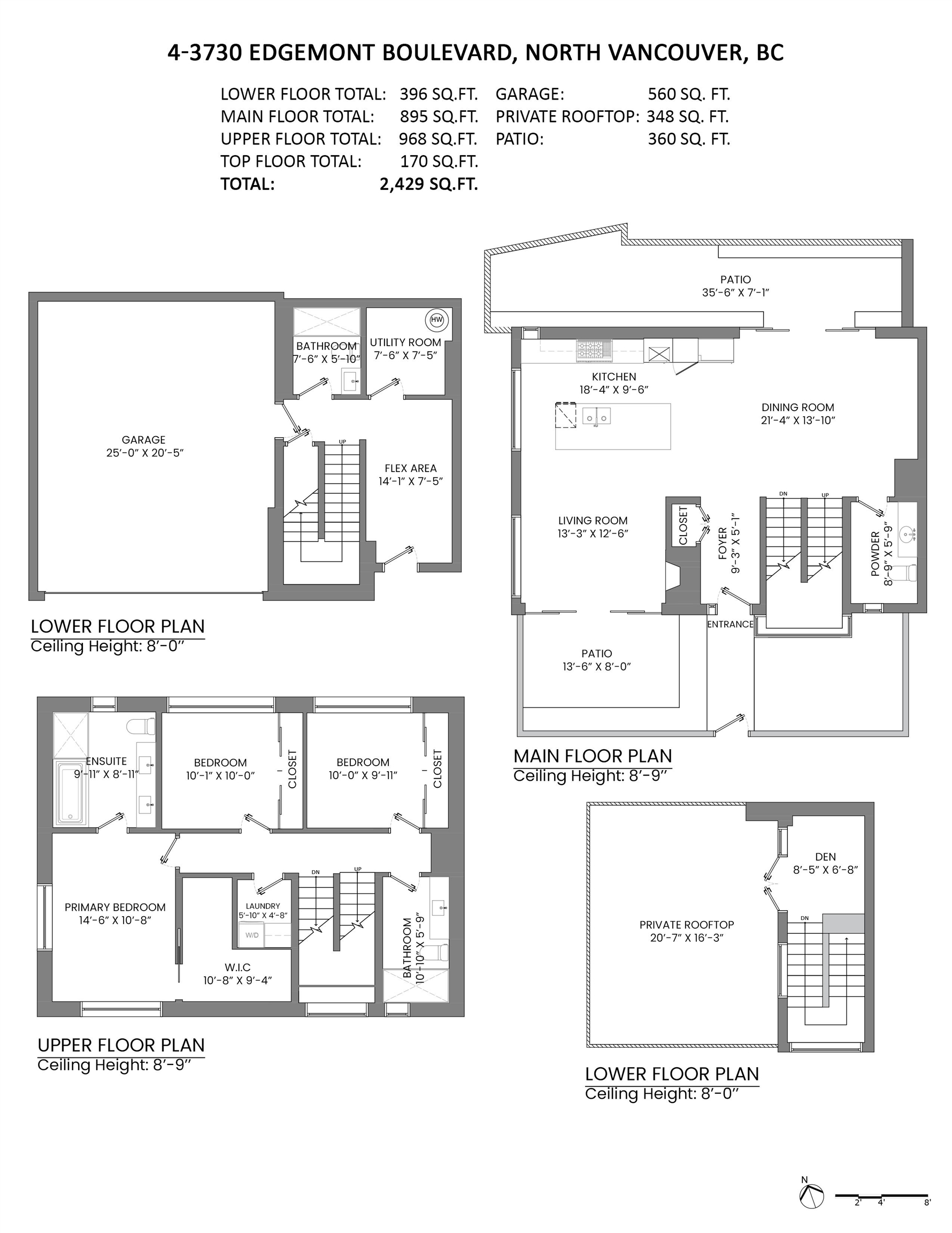 Listing image of 4 3730 EDGEMONT BOULEVARD