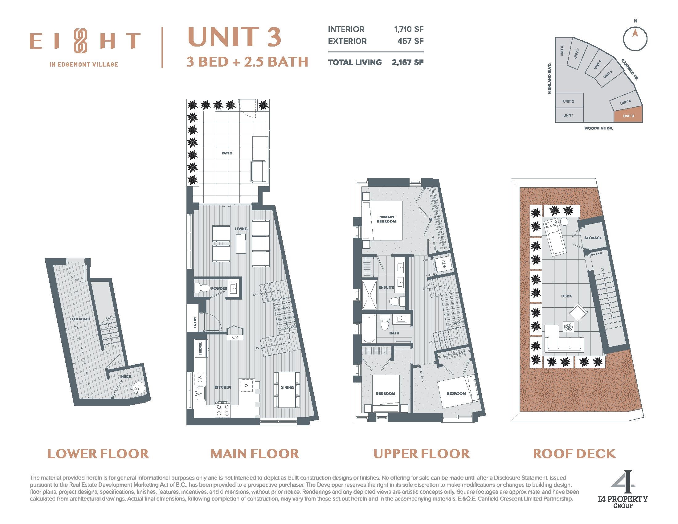 Listing image of 3 3155 CANFIELD CRESCENT