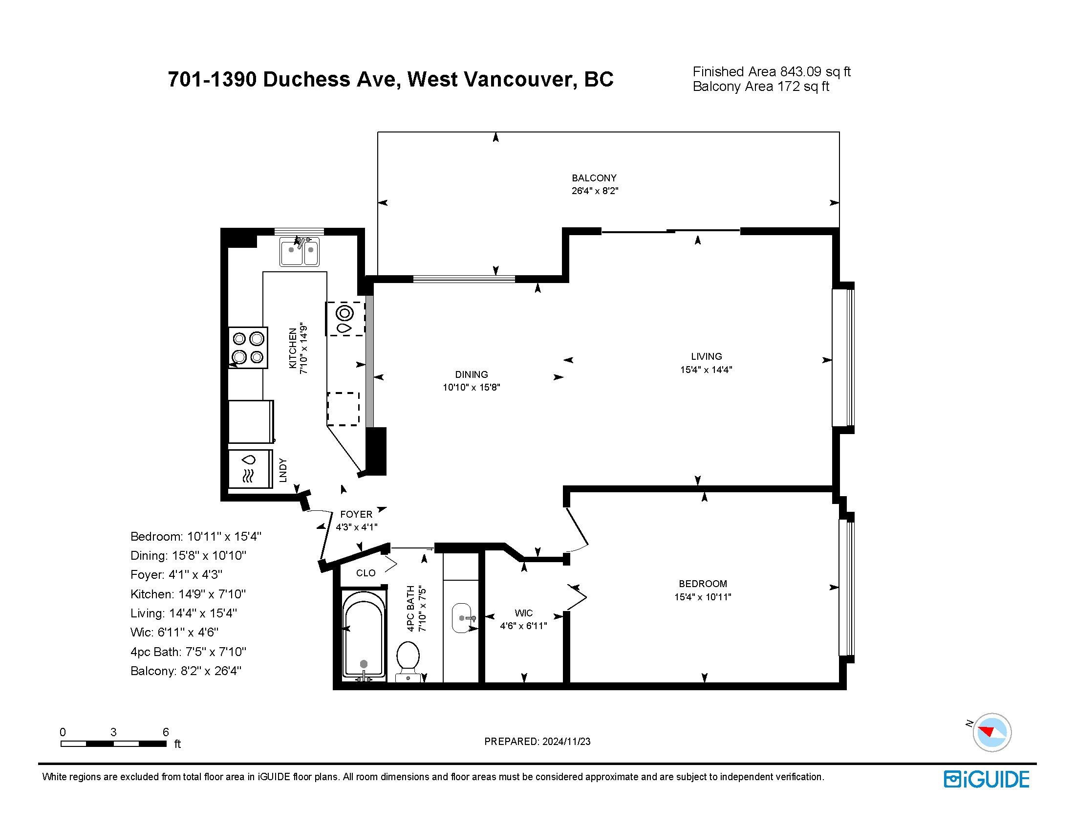 Listing image of 701 1390 DUCHESS AVENUE