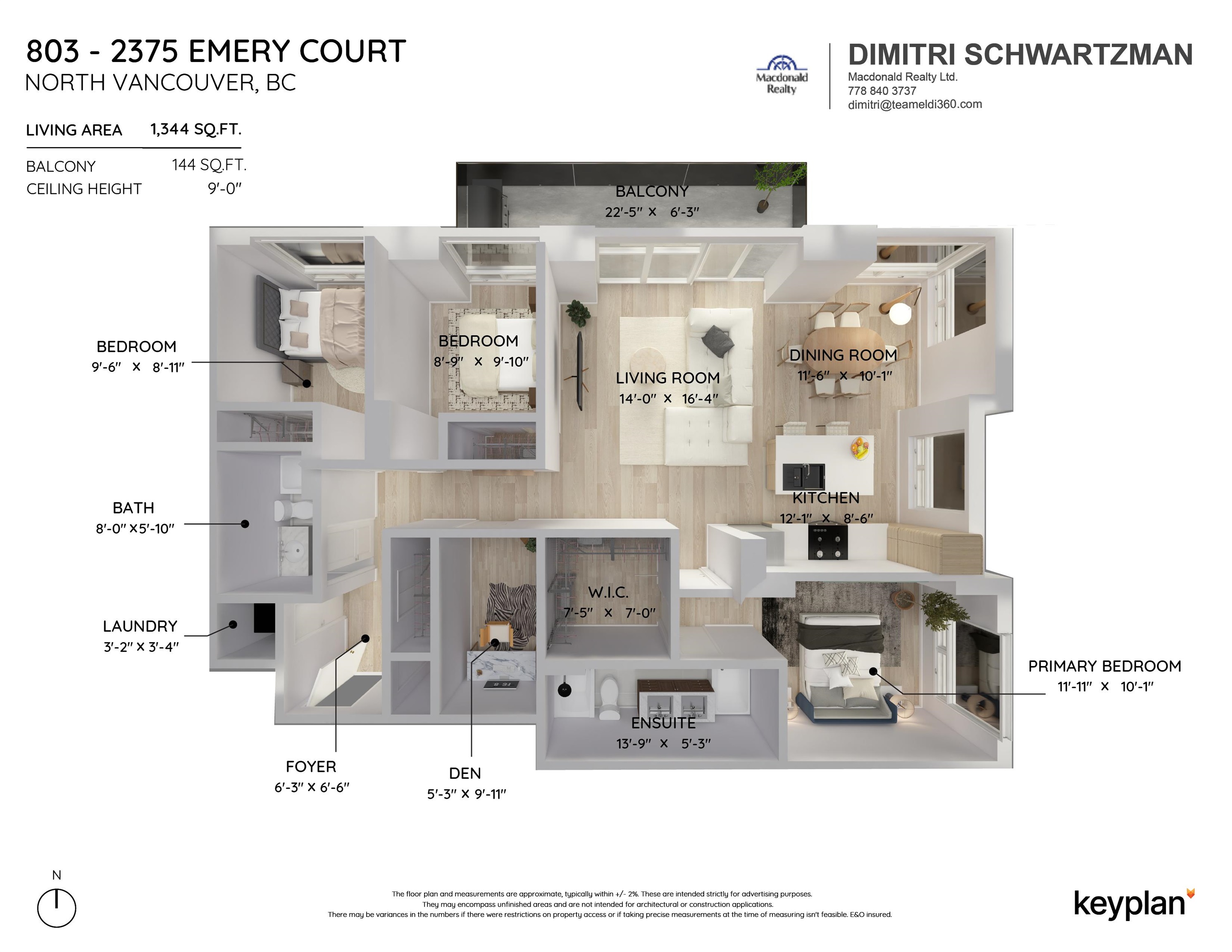 Listing image of 803 2375 EMERY COURT