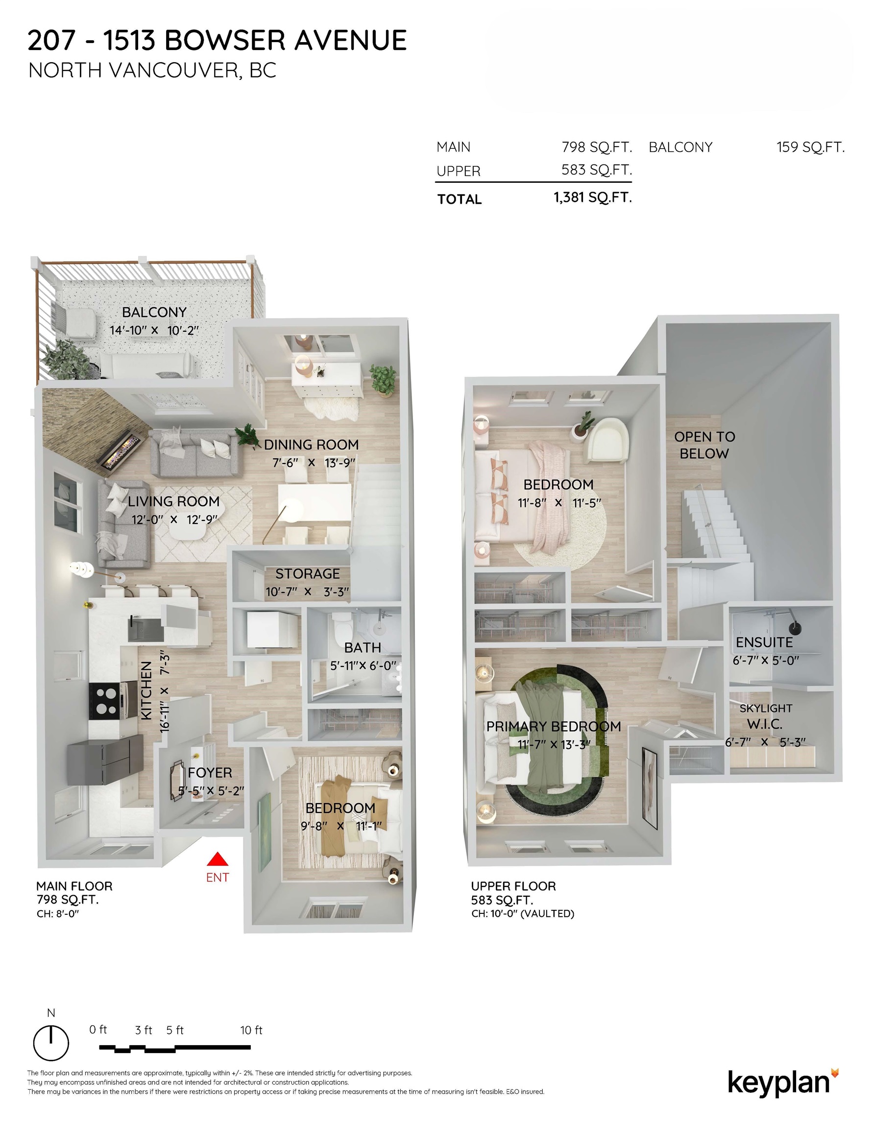 Listing image of 207 1513 BOWSER AVENUE